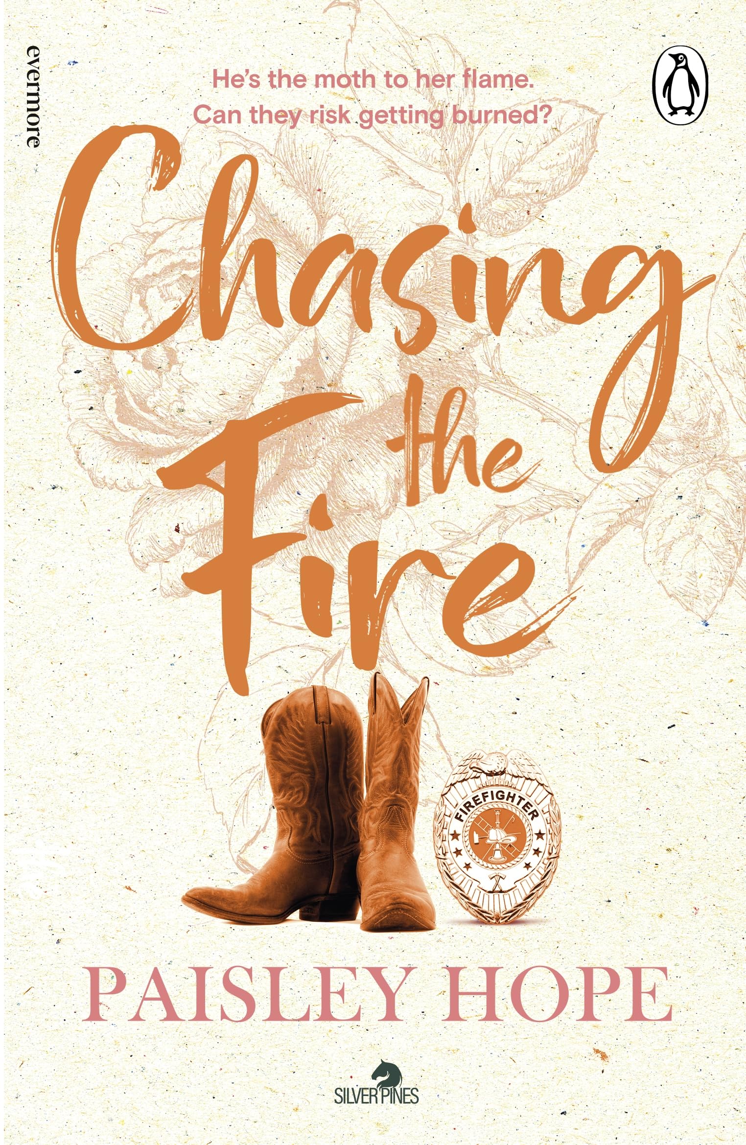 Penguin Chasing the Fire: Friends to Lovers Romance Novel by Paisley Hope | Paperback
