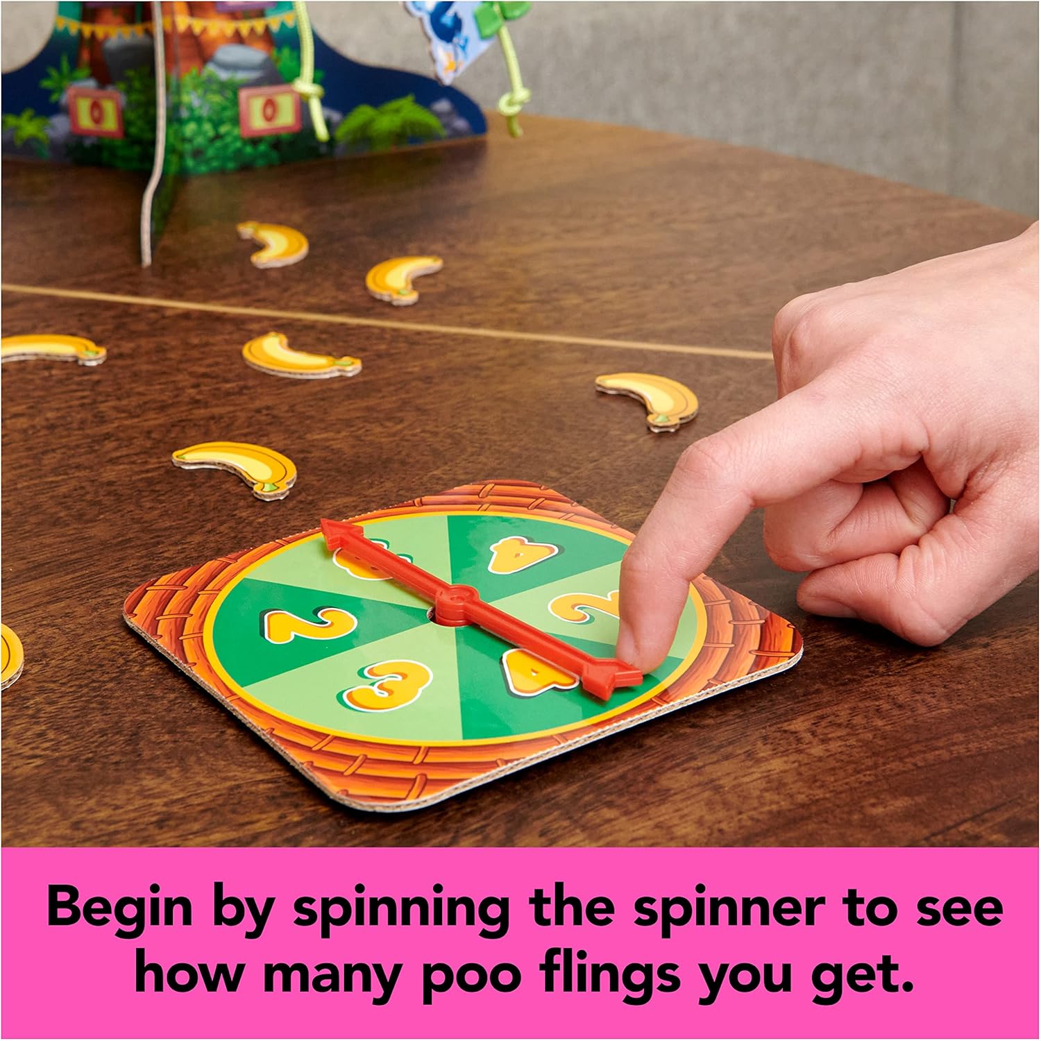 Spin Master Games Monkey See Monkey Poo Board Game 7