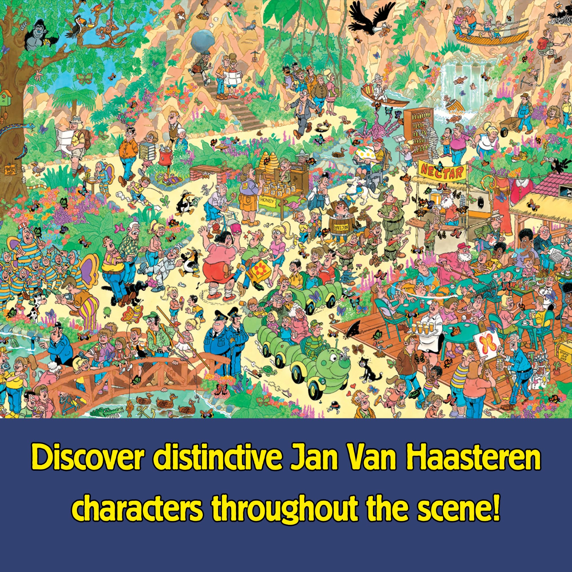 Jan van Haasteren Flutterly Fabulous - 1000 Piece Adult Puzzle 5