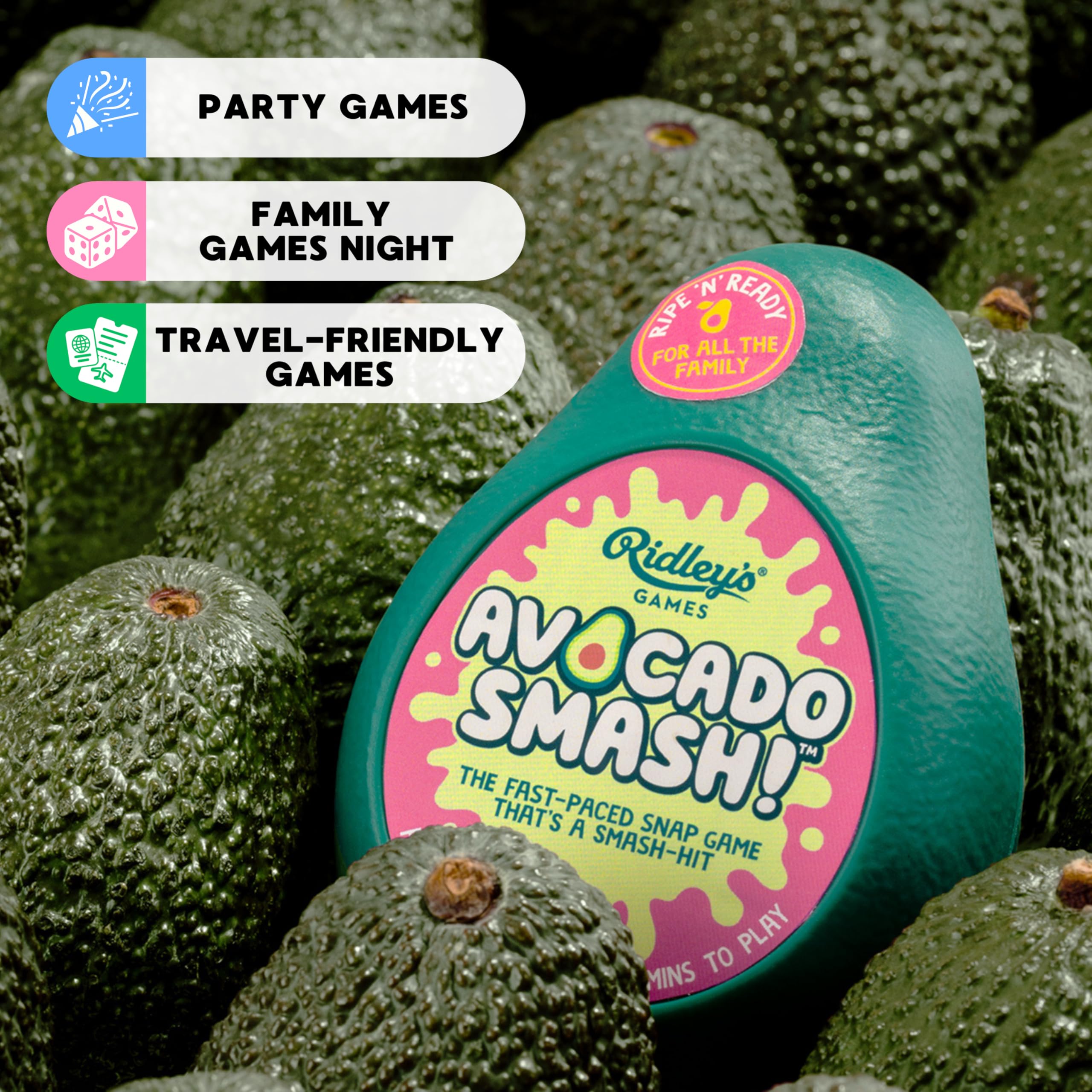 Ridley's Avocado Smash - Fast Paced Family Card Game 12
