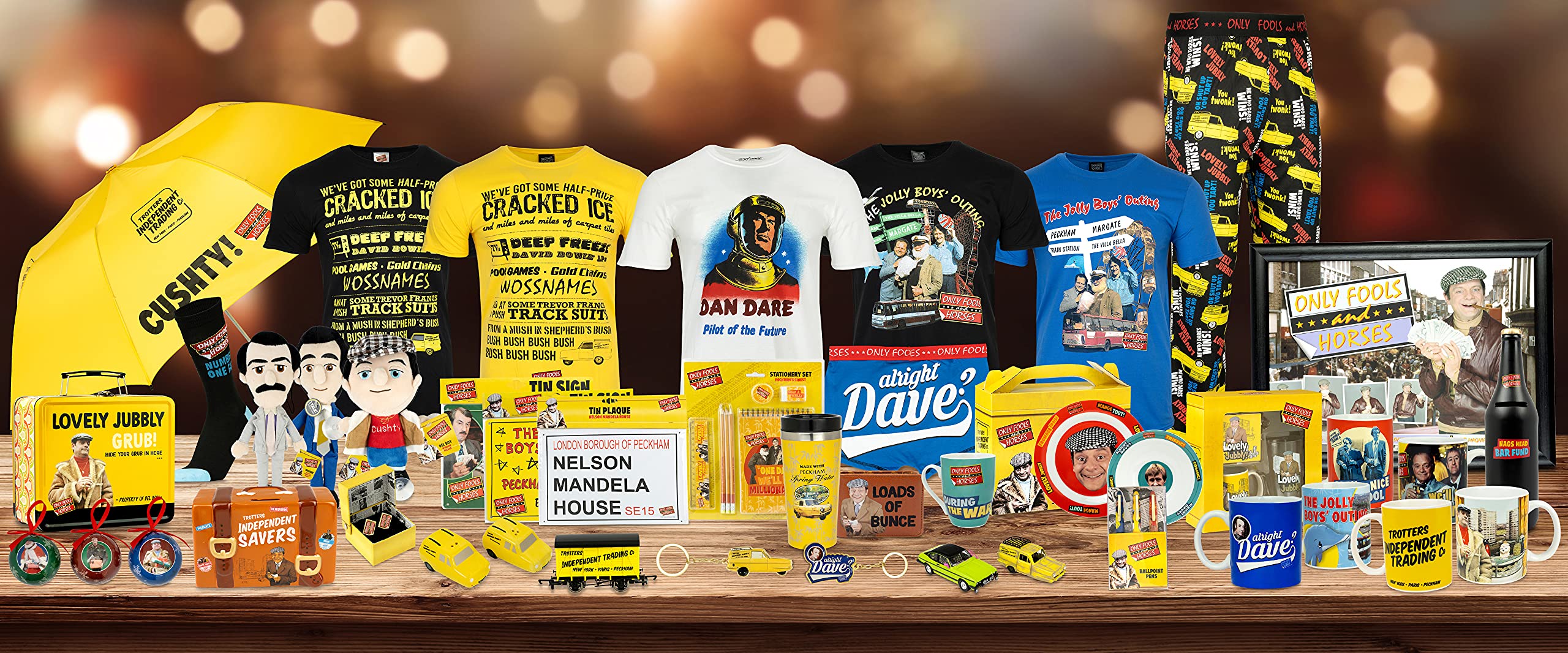 HOX Only Fools & Horses Portable Lap Tray with Tablet Slot - Durable Fan Gift 6