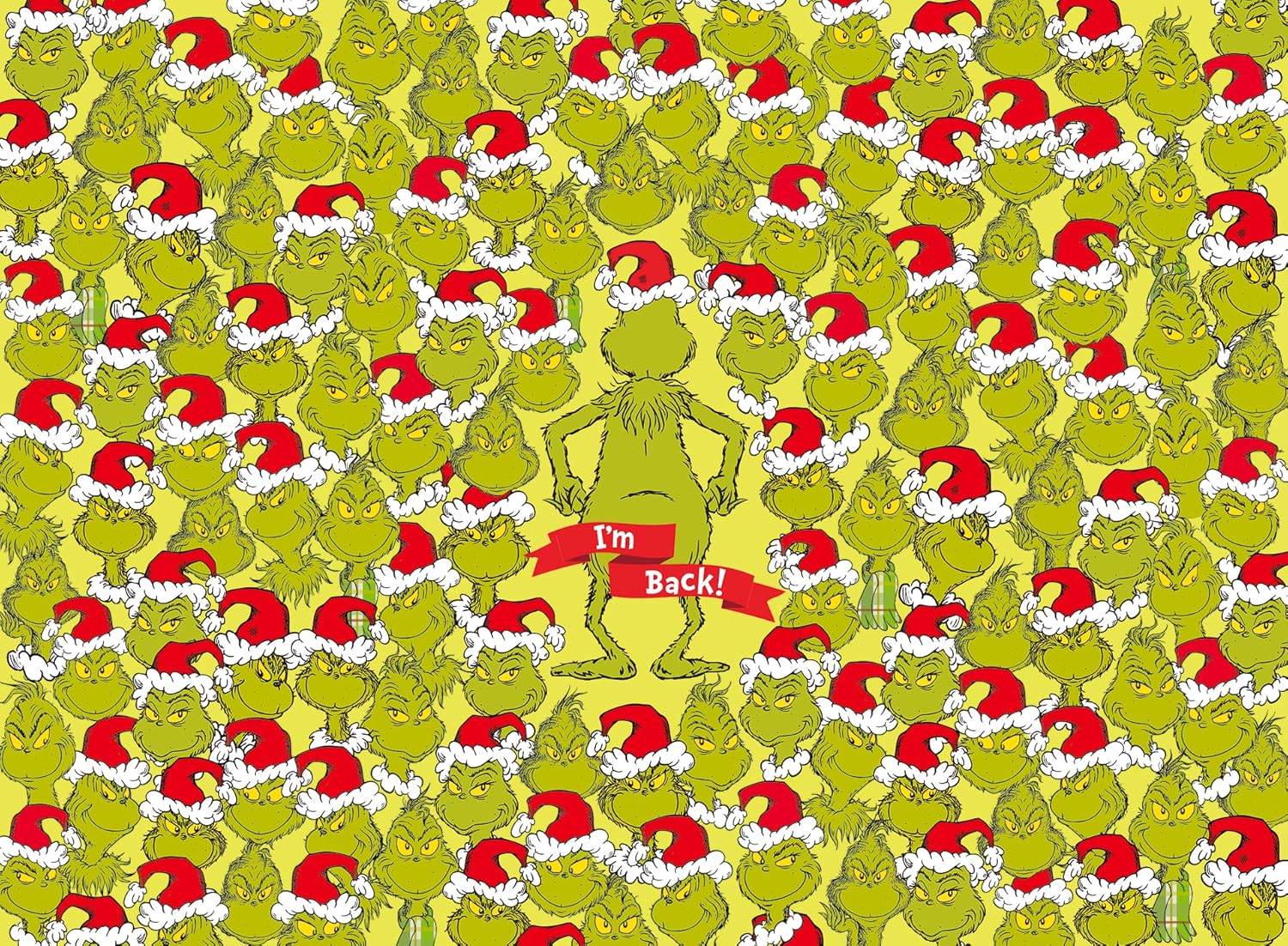 Ravensburger Grinch 500-Piece Jigsaw Puzzle - Christmas Puzzle for Adults & Kids 10+