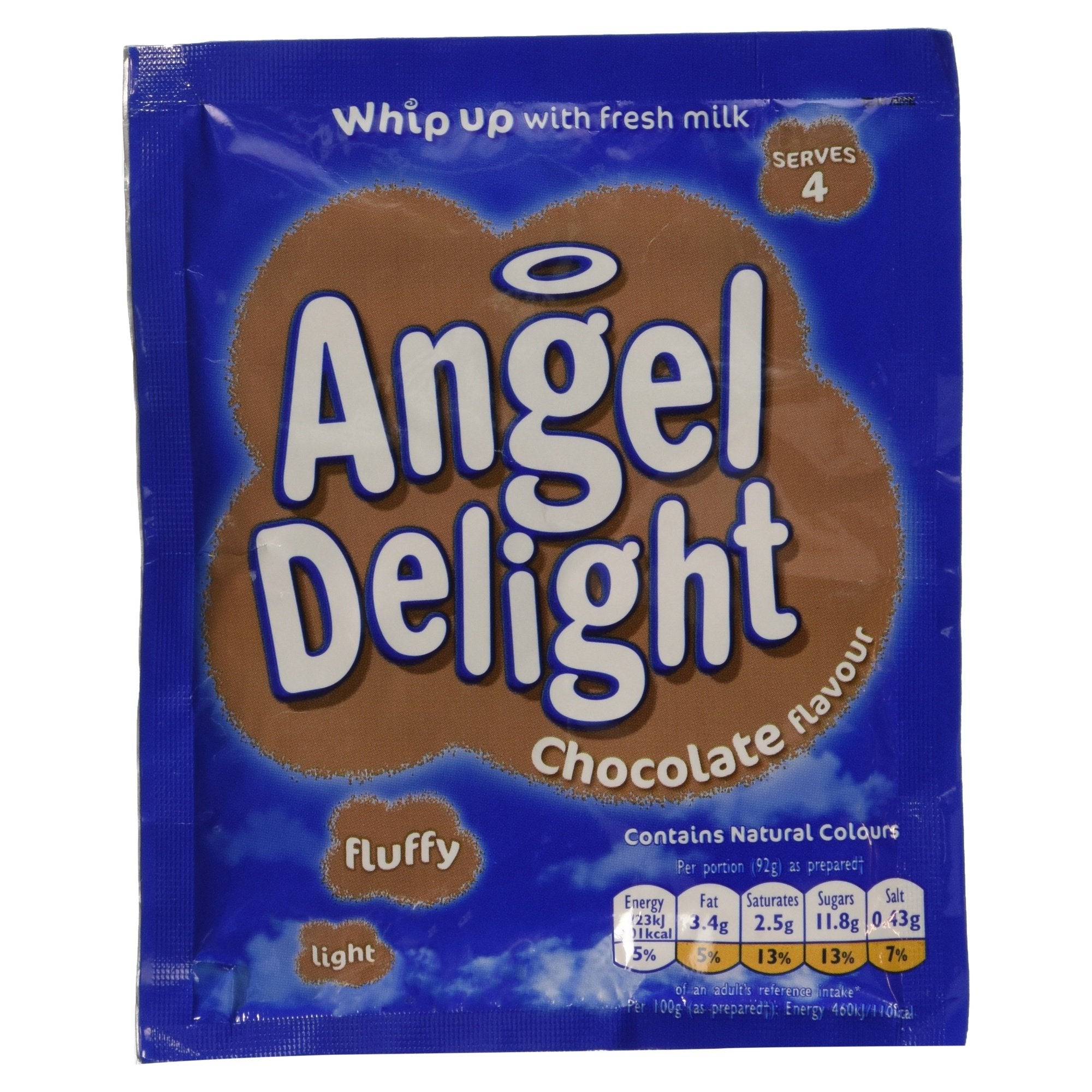 Angel Delight Smooth & Creamy Chocolate Flavour Instant Dessert Mix, 59g