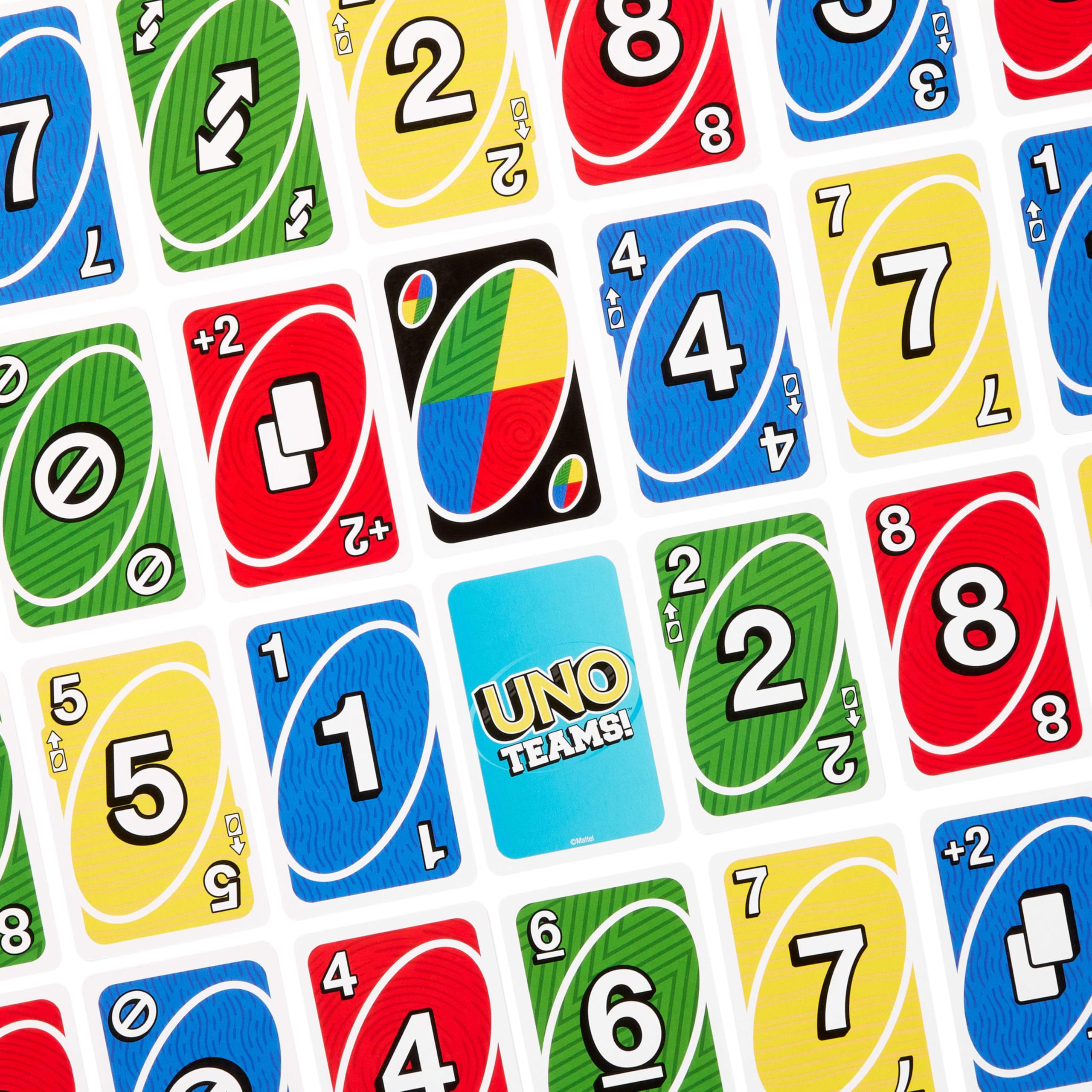 Mattel Games UNO Teams Card Game for Family & Party Nights 5