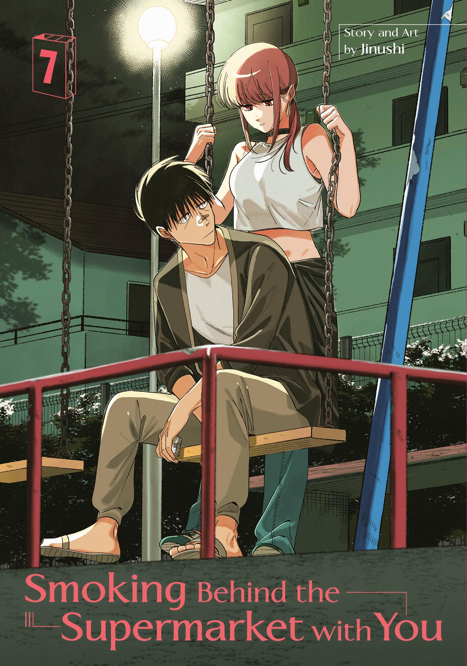 Square Enix Smoking Behind the Supermarket with You 07 | Paperback | JINUSHI