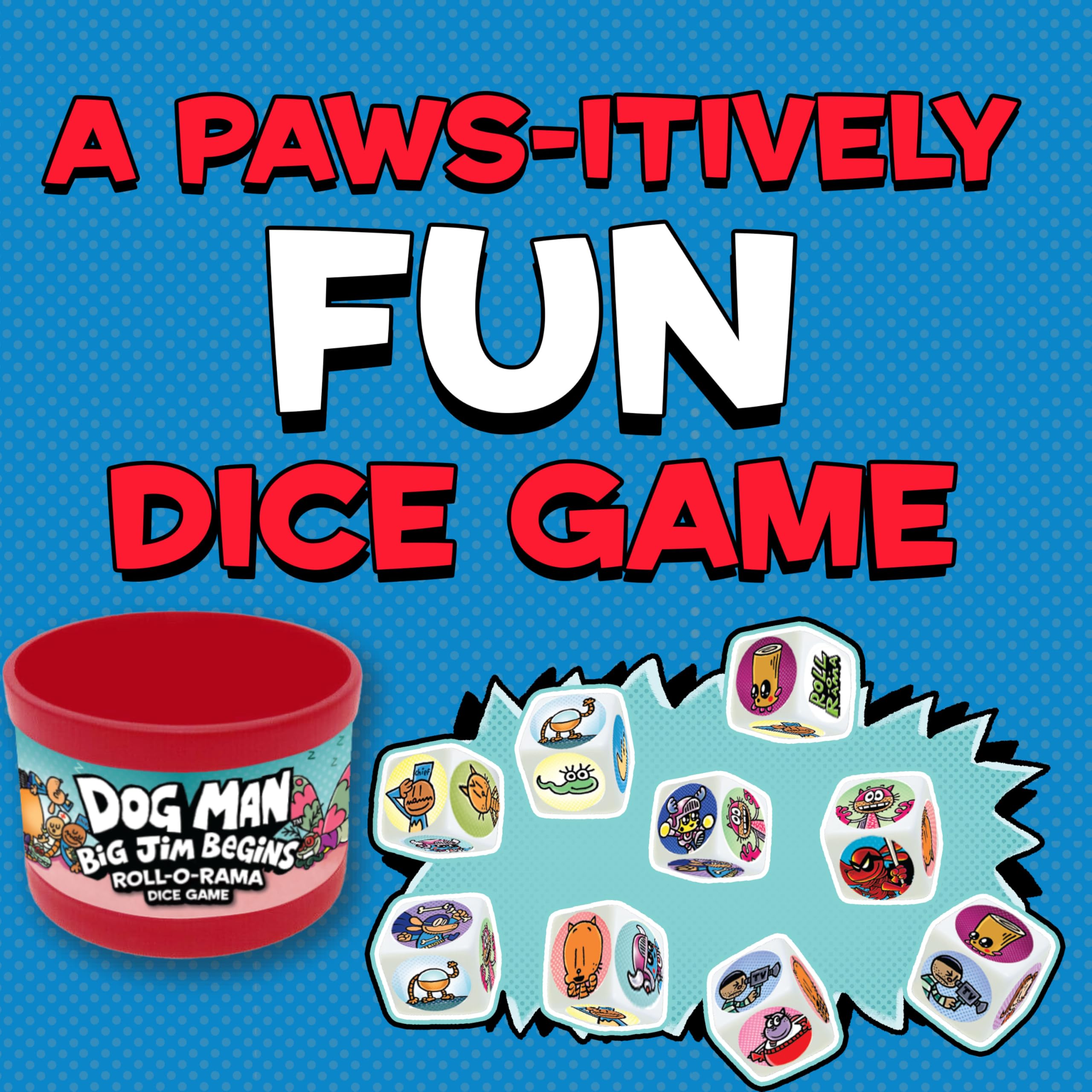 University Games Dog Man: Big Jim Begins Dice Game 5