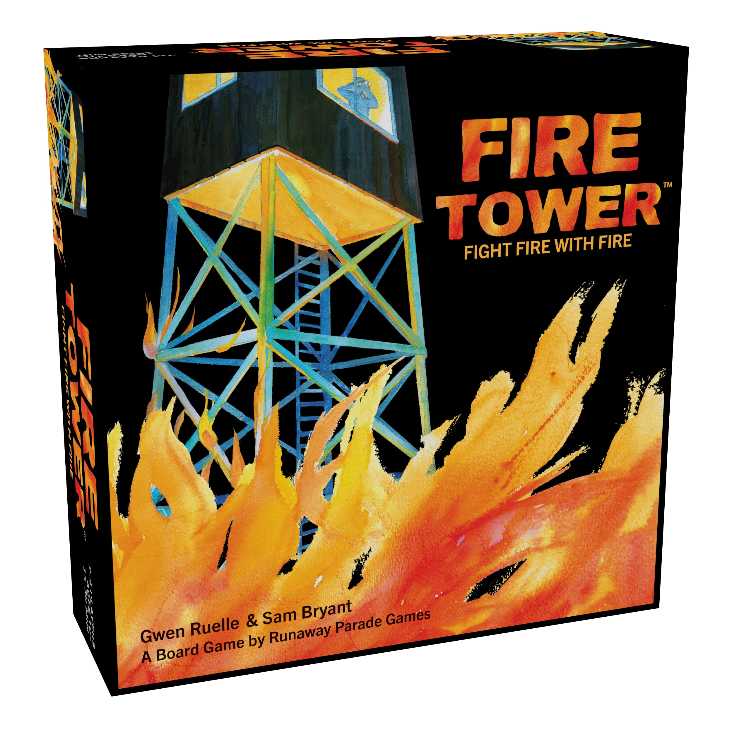 Goliath Games Fire Tower: Fight Fire with Fire Strategy Board Game 7