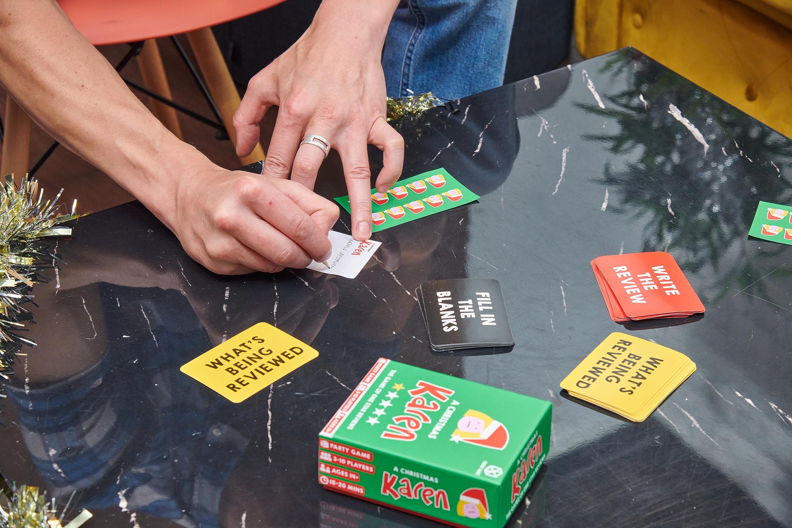 Format Games - Christmas Karen Bluffing Party Game 3