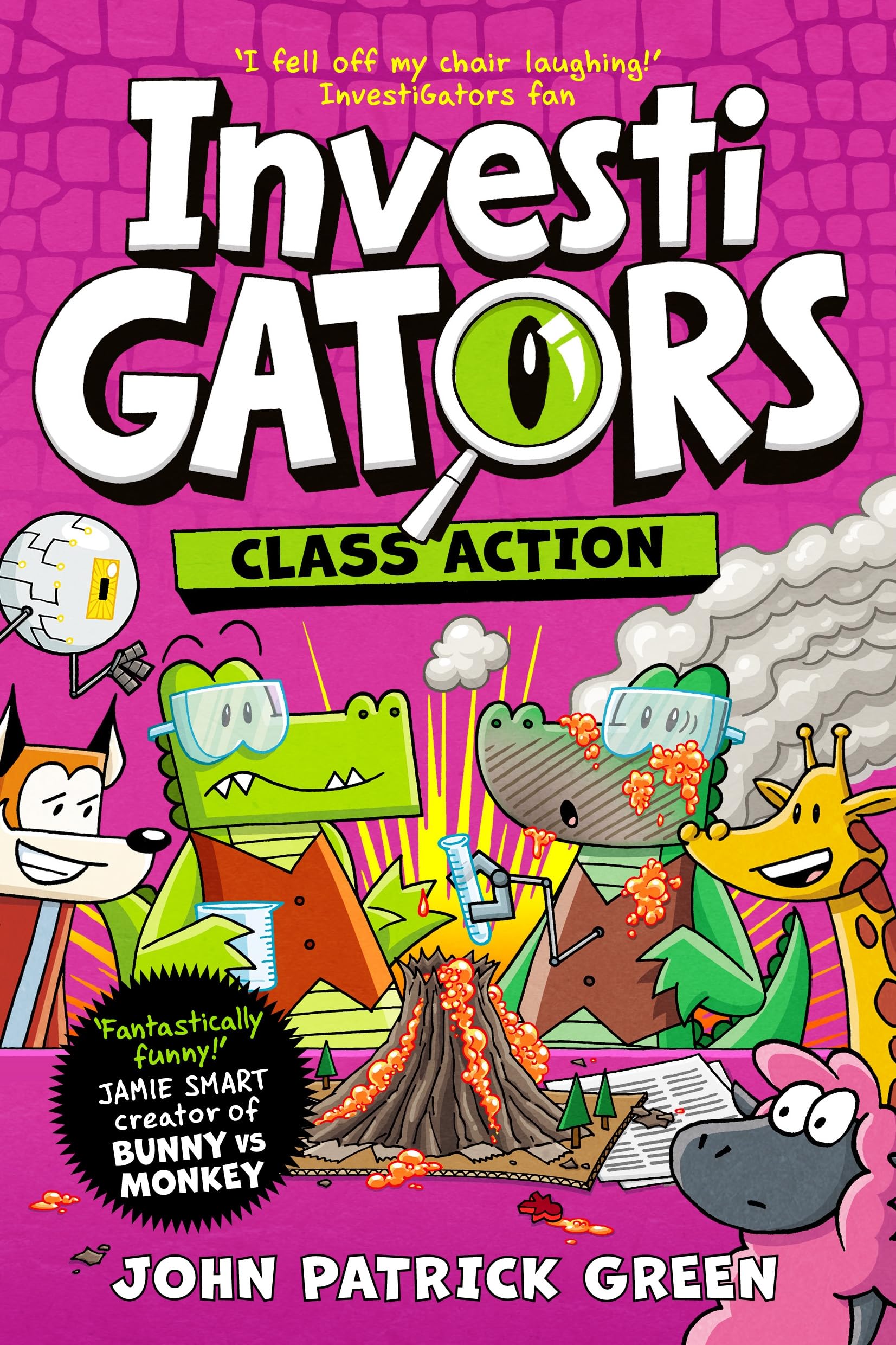 MACMILLAN InvestiGators: Class Action: The Laugh-Out-Loud Comic Book Adventure!: 8 1