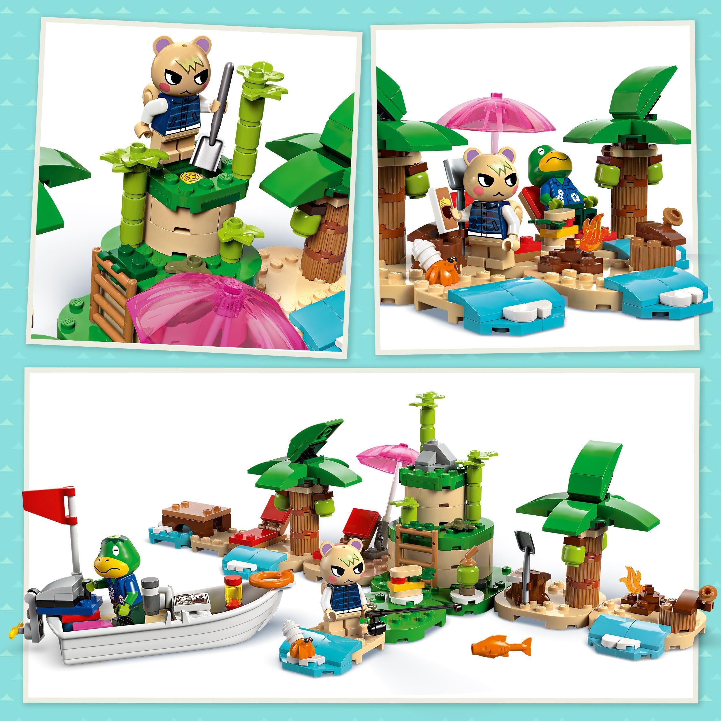 LEGO Animal Crossing Kapp'n's Island Boat Tour 77048 - Buildable Playset with Marshal & Kapp'n Minifigures 10