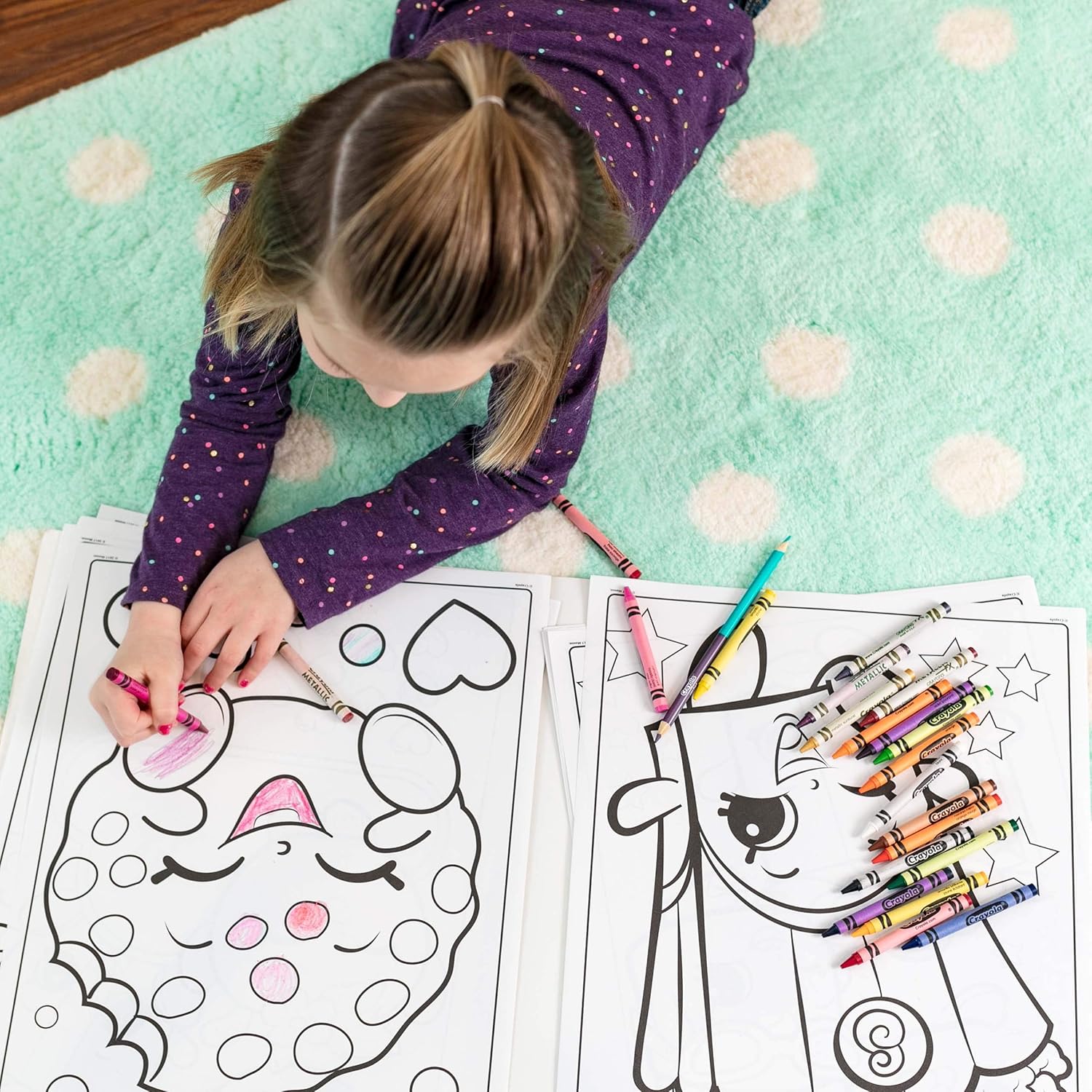 Crayola Crayons 64 ct. - Multicolor Wax Crayons in Flip-Top Box 6