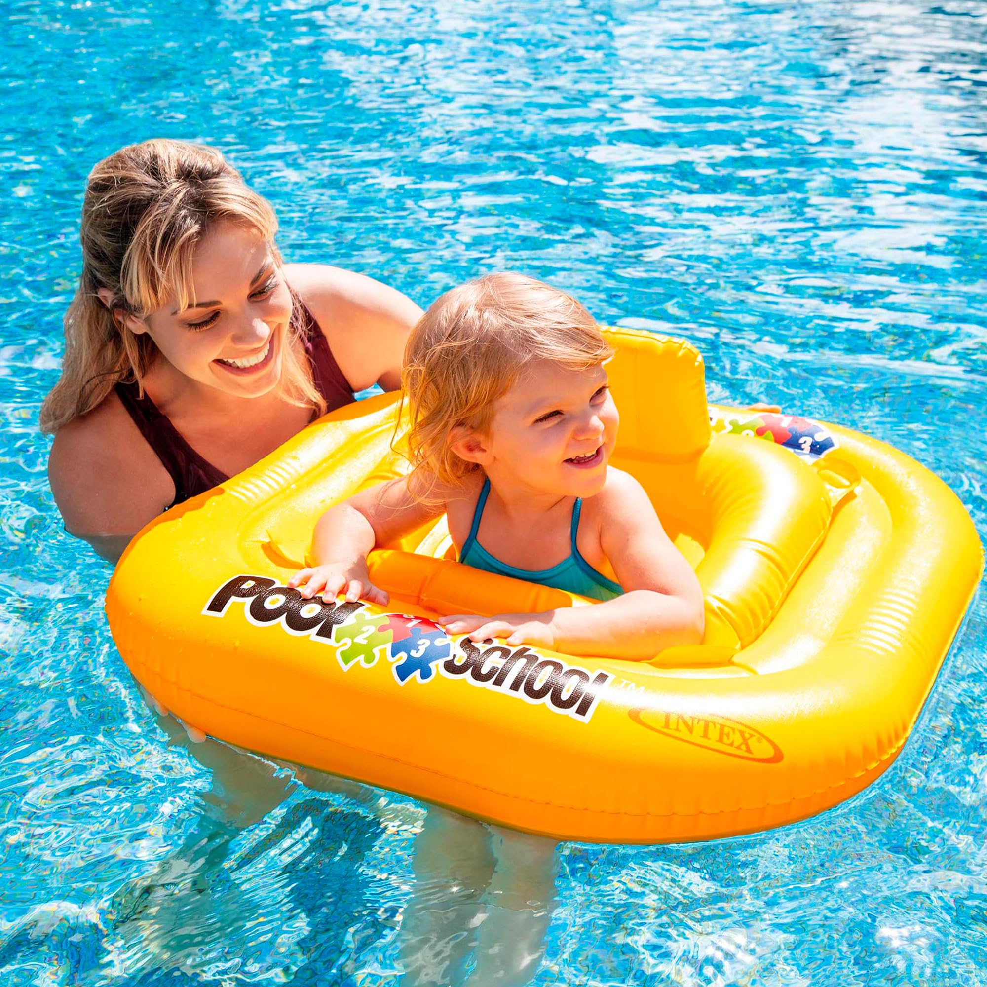 Intex 56587EU Deluxe Baby Float Seat | Max 15kg | Ages 1-2 Years