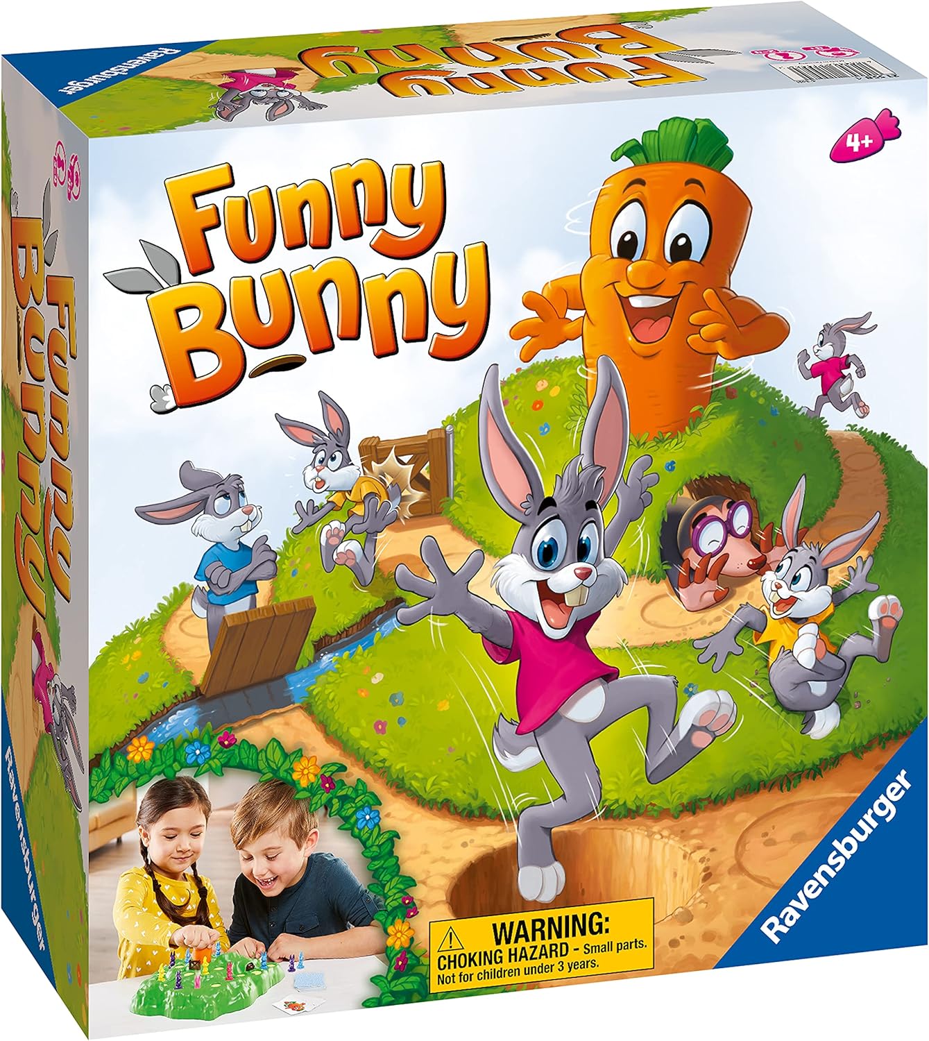 Ravensburger Funny Bunny Board Game for Kids and Families 8