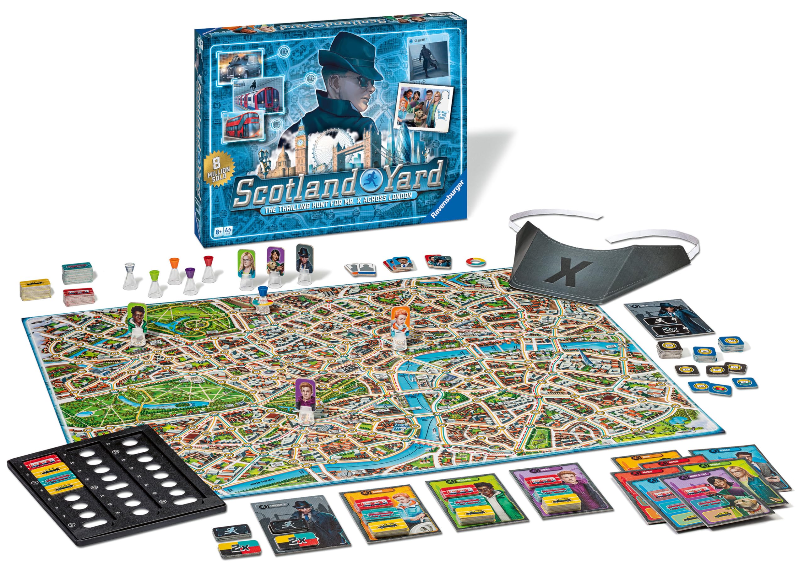 Ravensburger Scotland Yard Family Strategy Board Game 7
