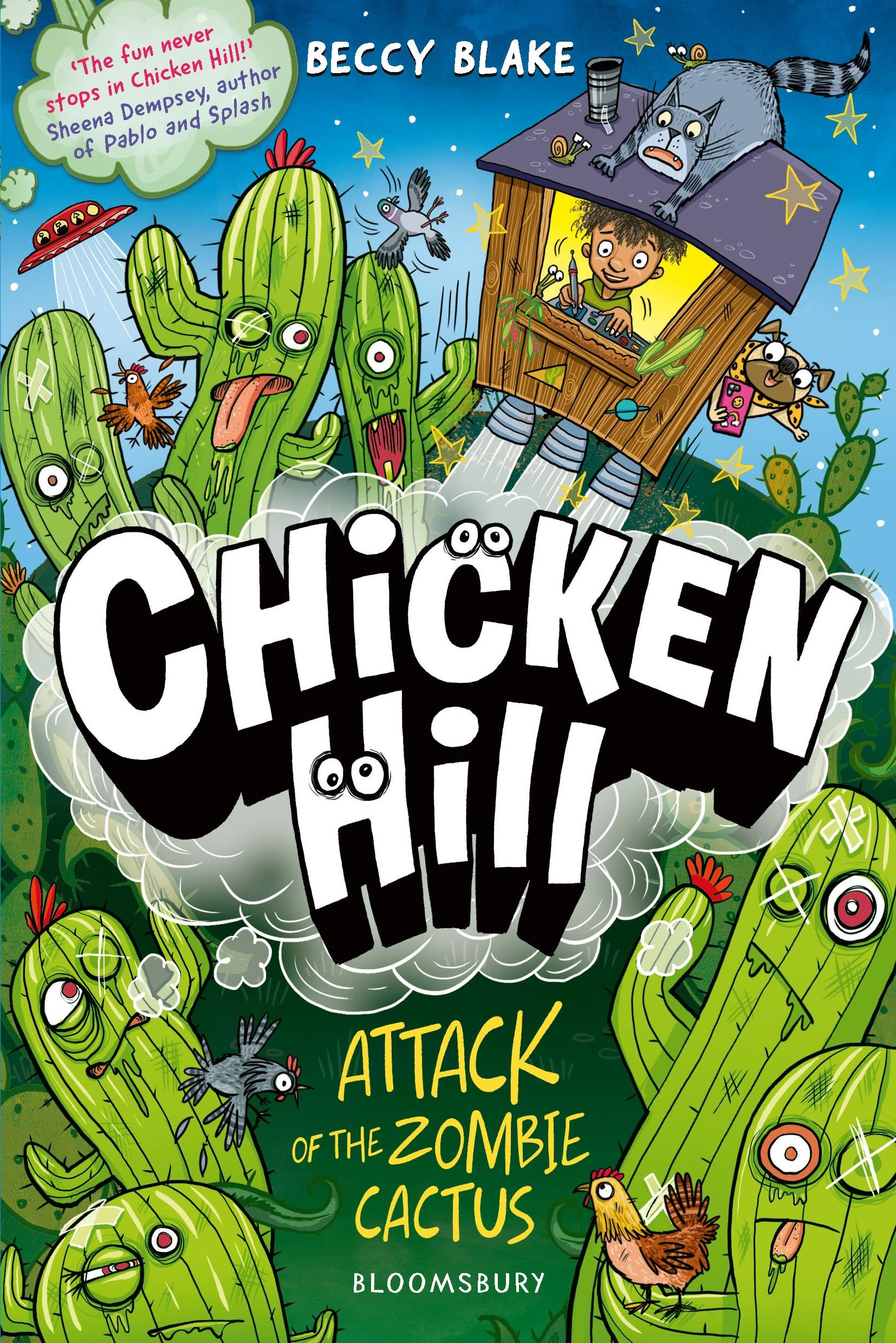 Bloomsbury Chicken Hill: Attack of the Zombie Cactus - Three Hilarious Short Stories | Ages 7-12 1