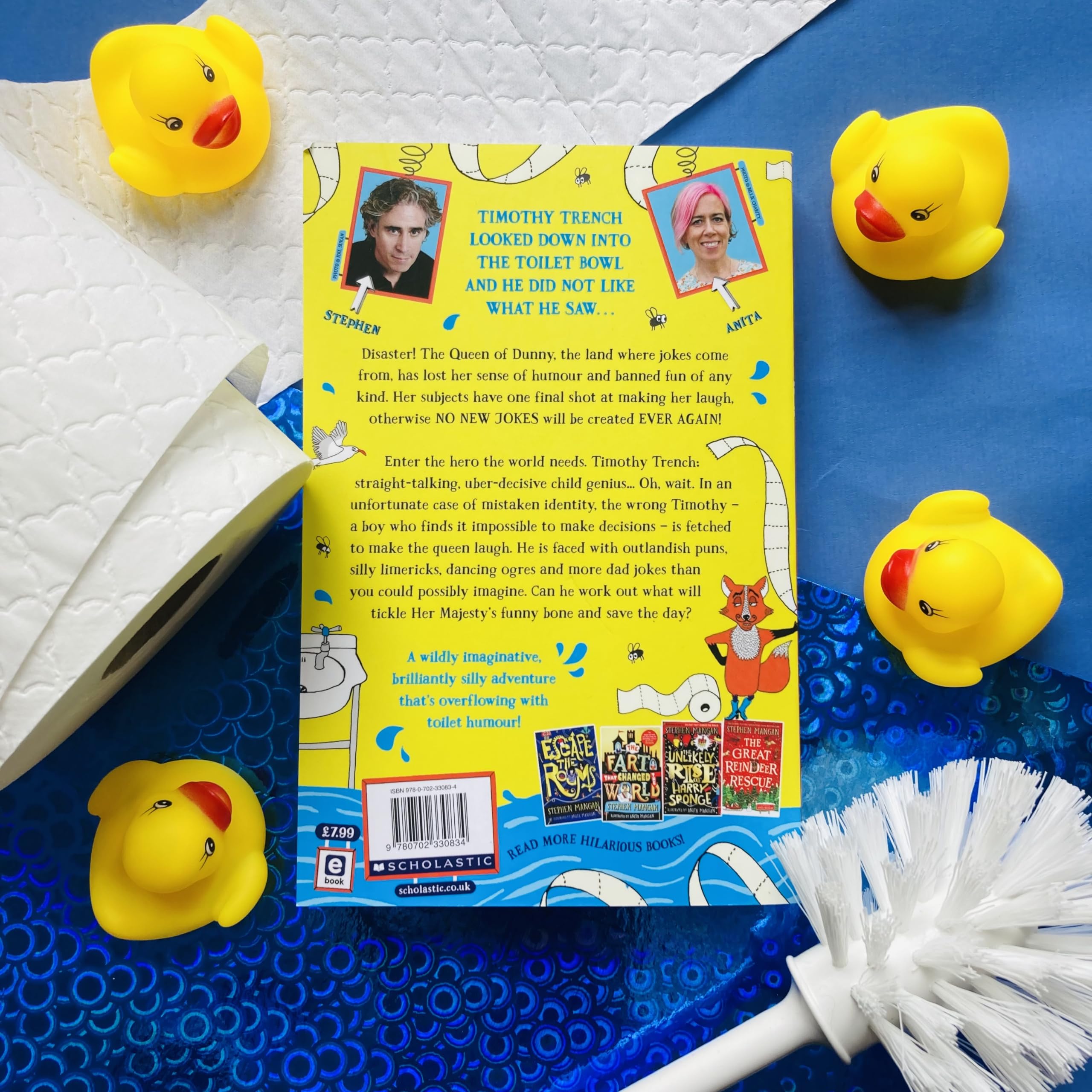Scholastic The Day I Fell Down the Toilet - Children's Health & Growing Up Fiction | Paperback 3