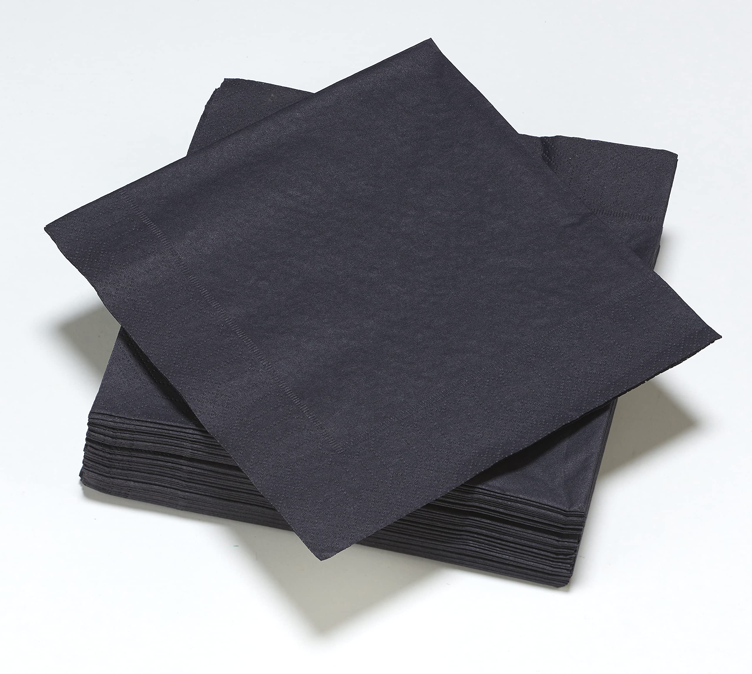 Le Nappage FSC® Certified Black 2-Ply Napkins 33 x 33 cm - Pack of 50