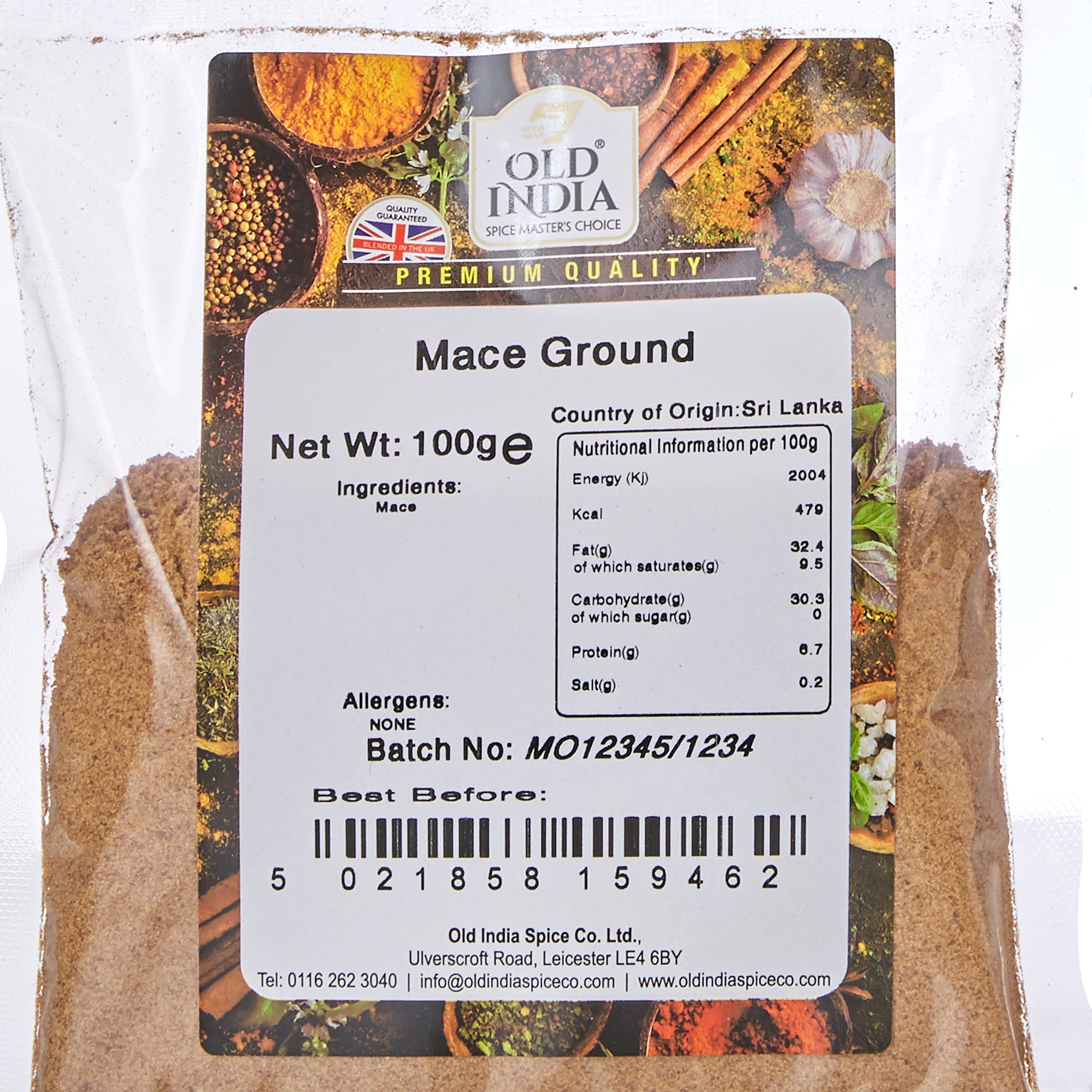 Old India Mace Ground 100g 5