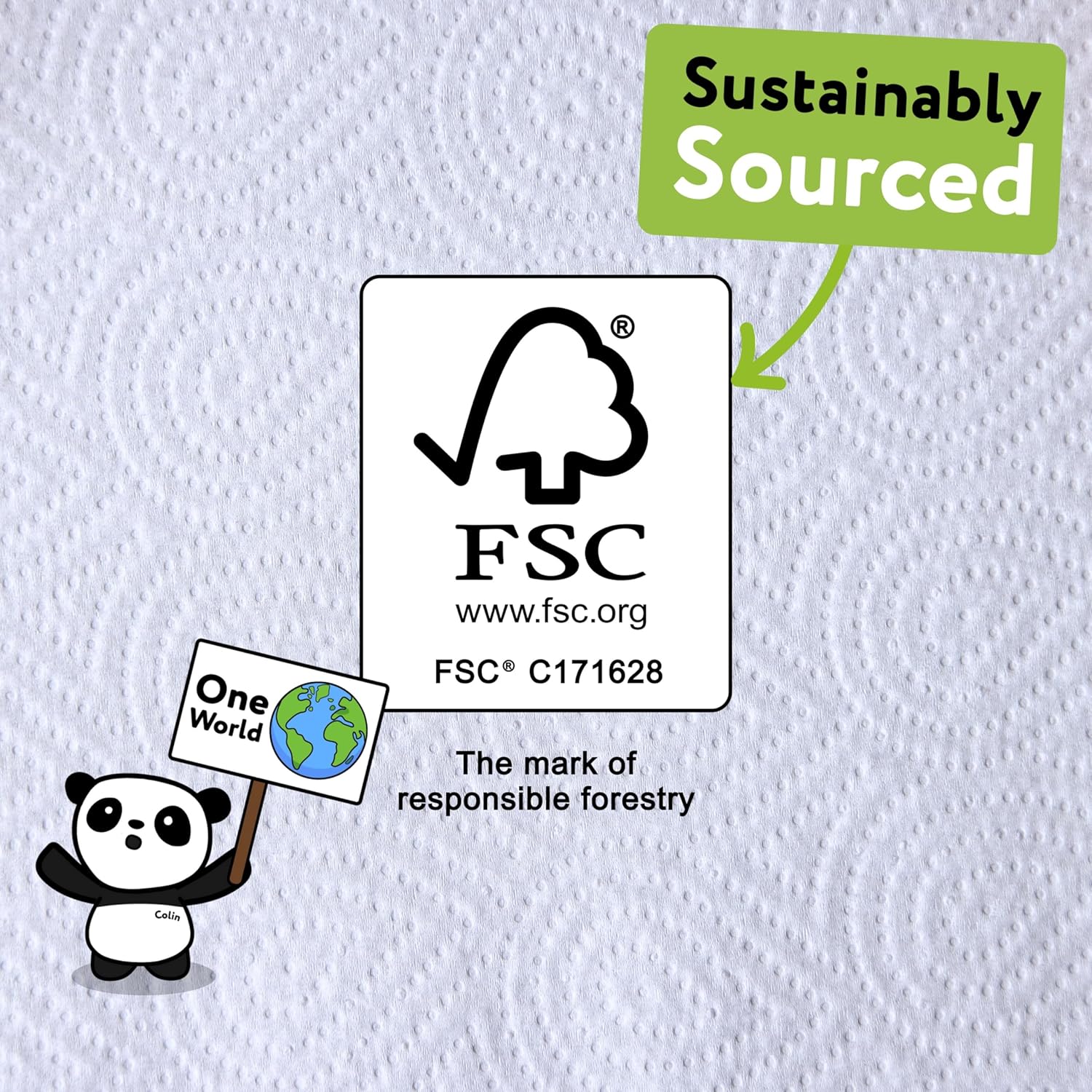 The Cheeky Panda - Bamboo Kitchen Roll 2 Pack | 200 Super Strong Sheets 8