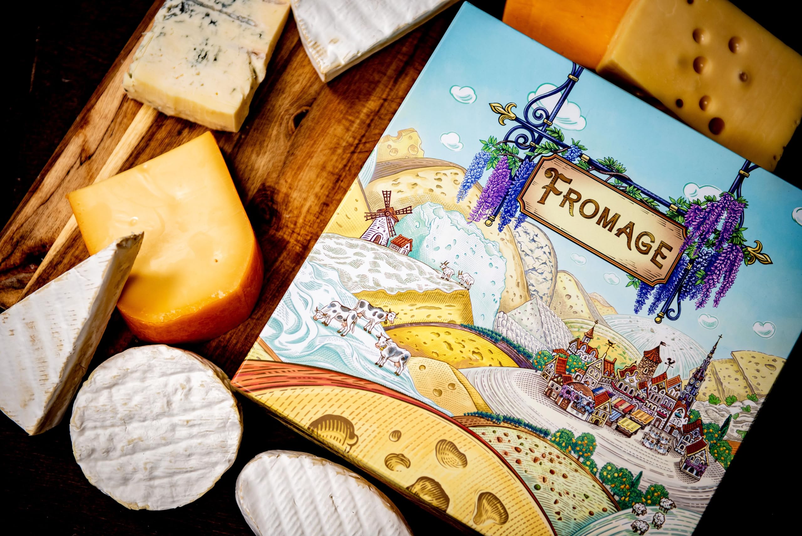 Road To Infamy Games Fromage Board Game 5