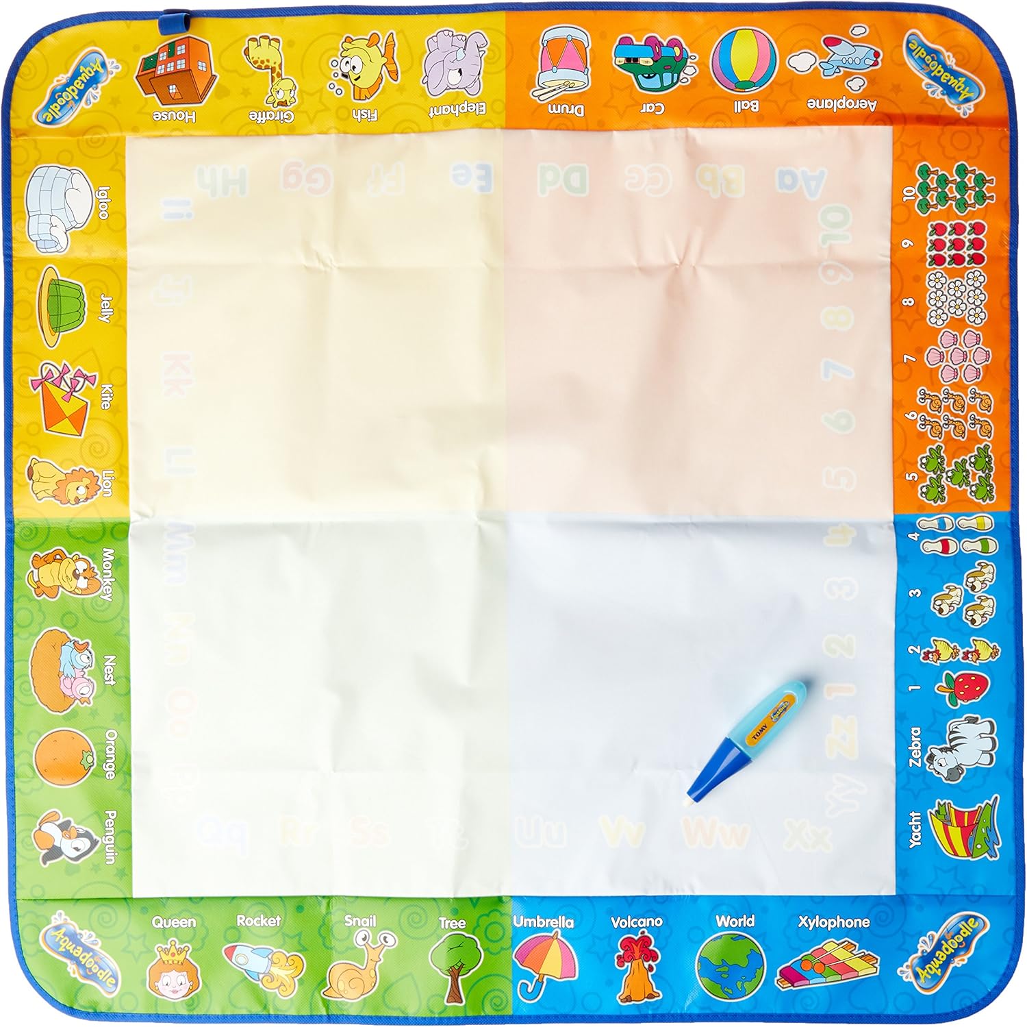 Aquadoodle Classic Large Water Doodle Mat, Official TOMY No Mess Colouring & Drawing Game, Suitable for Toddlers and Children From 18 Months+ 6