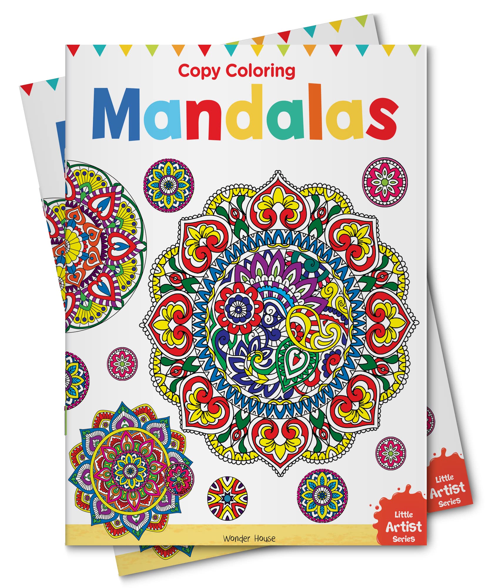 Wonder House Little Artist Series Mandala Coloring Book | Paperback | English