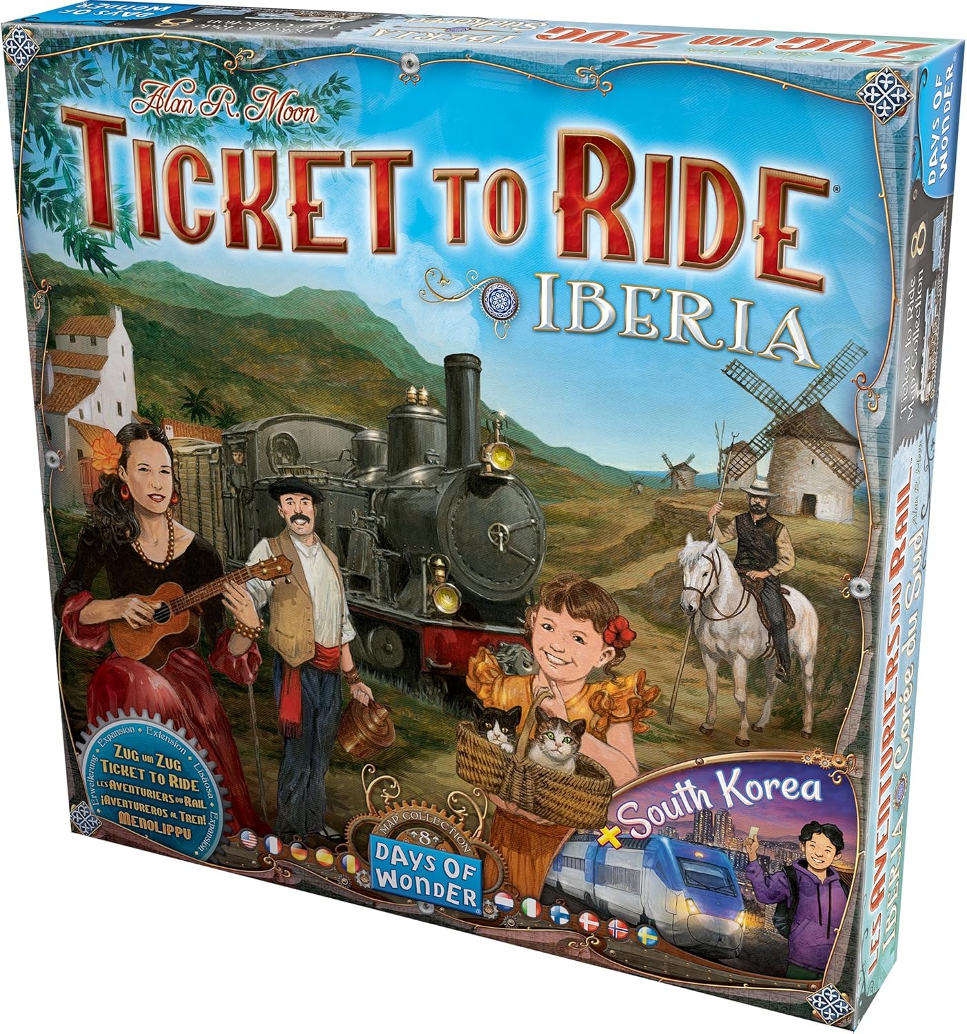 Asmodee Ticket to Ride 3rd Map Collection Expansion