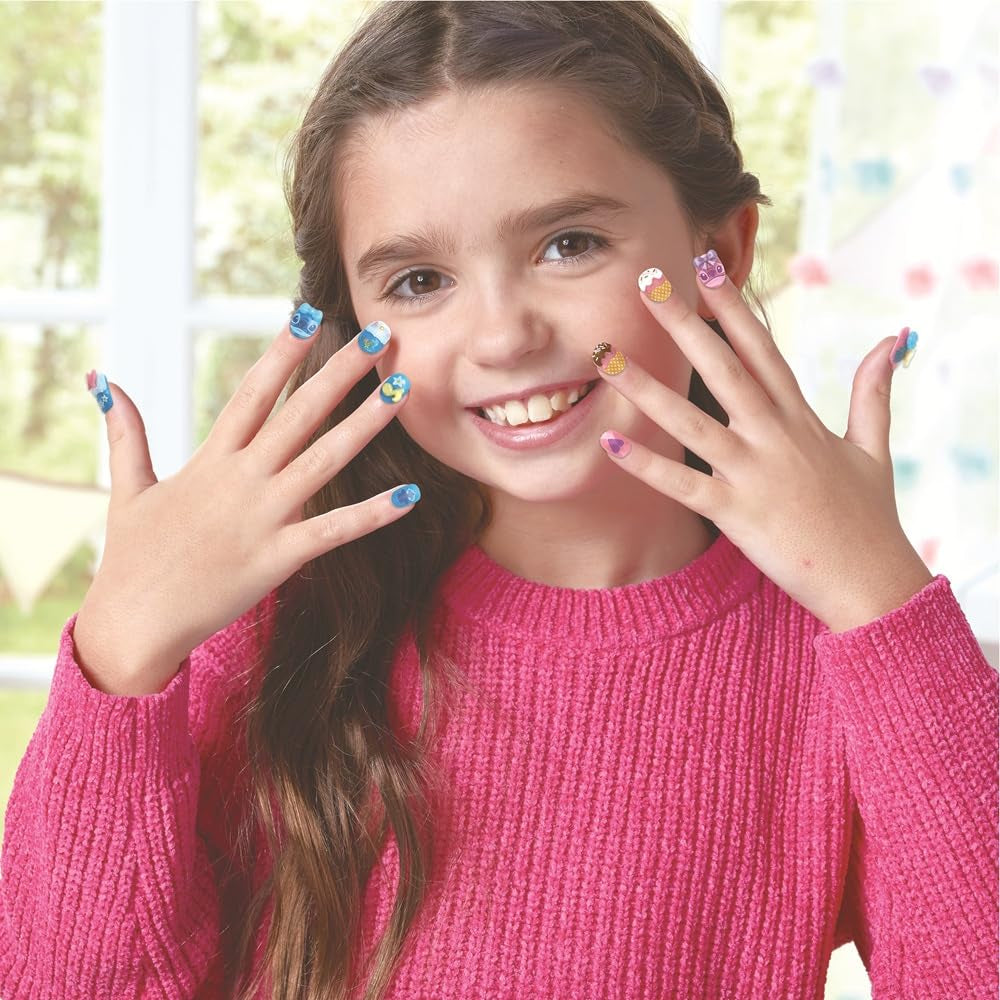 Aquabeads Stitch Nail Designer Kit - Arts & Crafts Bead Activity Set for Kids 4+ 5