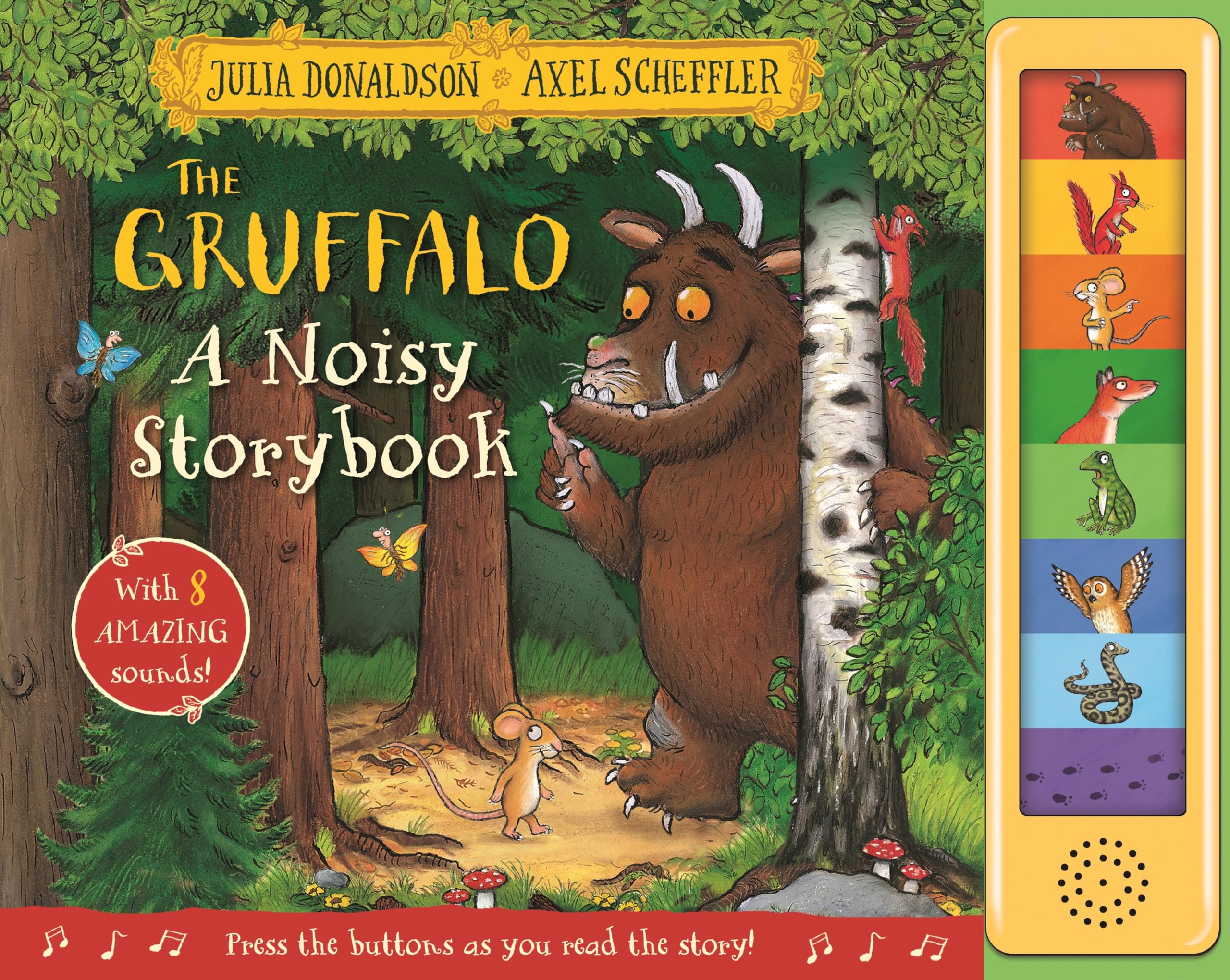 MACMILLAN The Gruffalo: A Noisy Storybook | Sound Panel Format | Ages 1-3 1