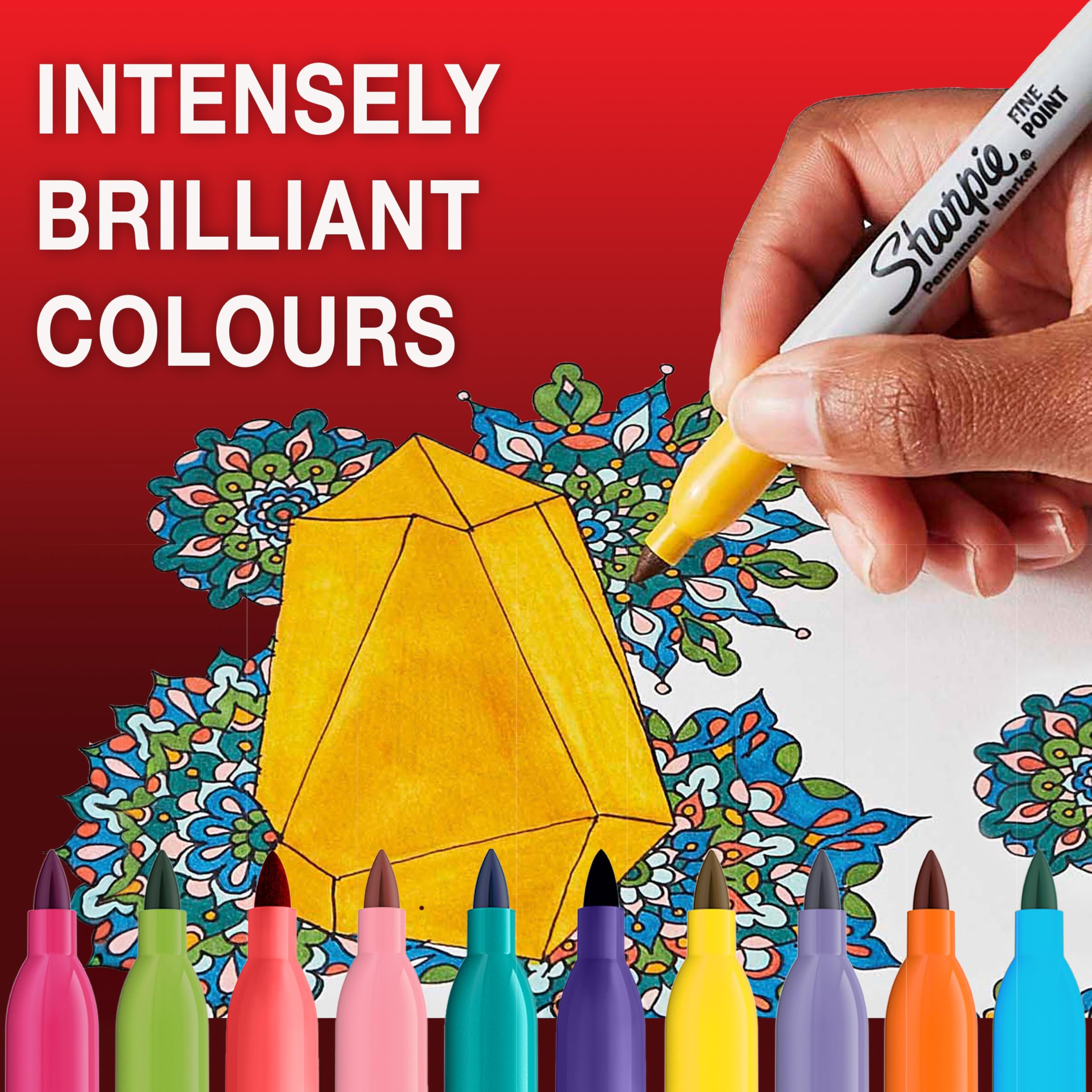 Sharpie Limited Edition Holiday Colour Assortment - 25-Pack Permanent Markers 11