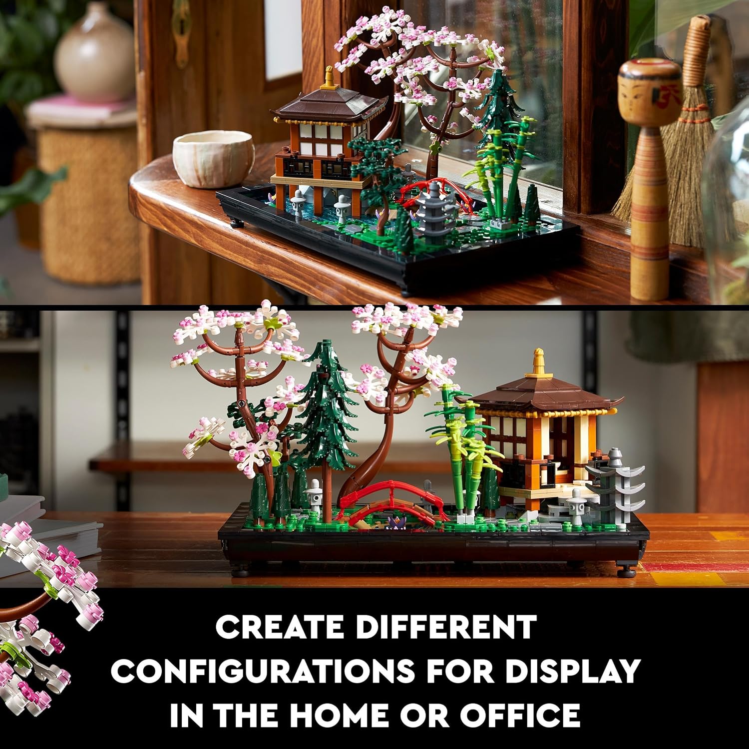 LEGO 10315 Icons Tranquil Garden - Botanical Zen Garden Building Kit for Adults 6