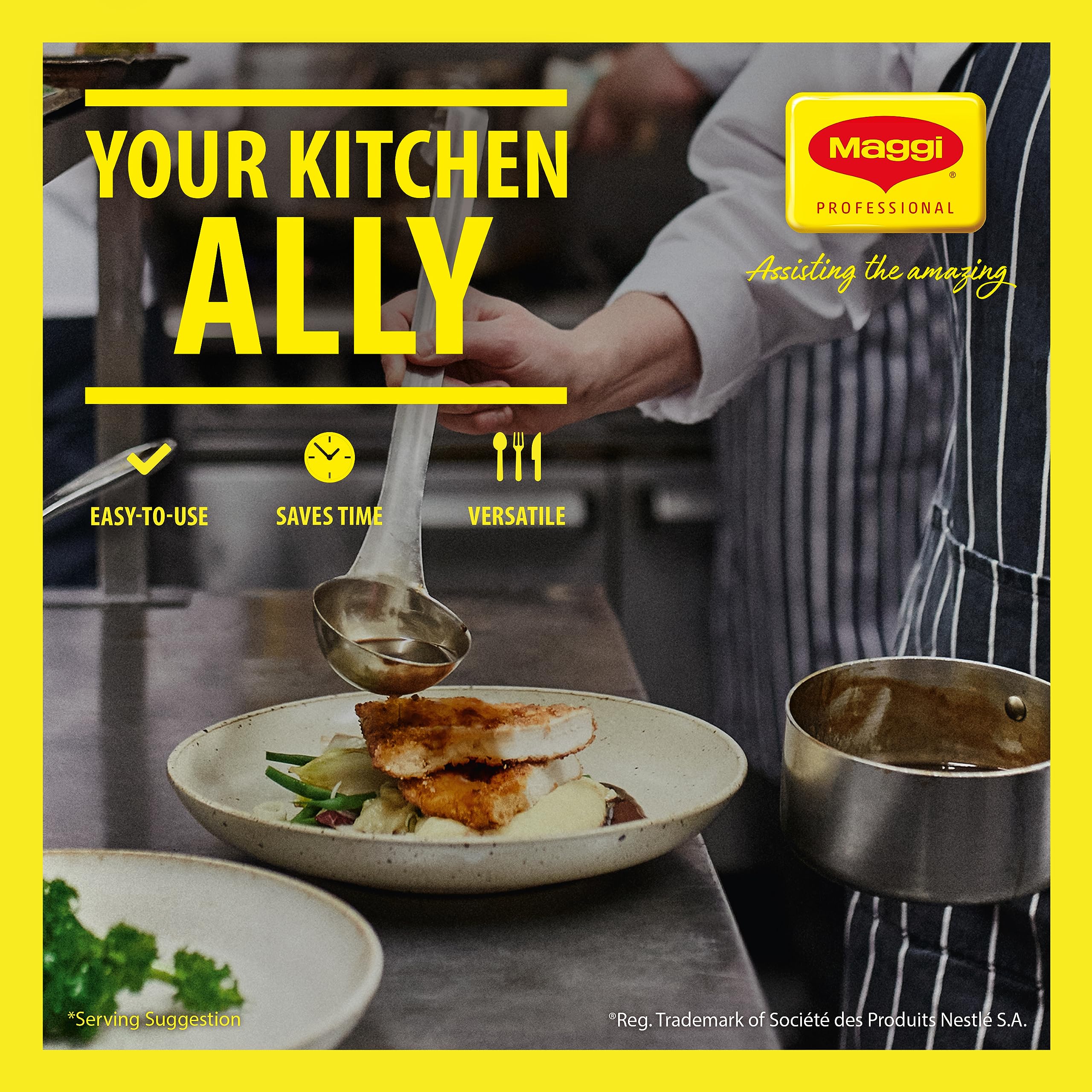 MAGGI Original Bratensoßenmischung, 1,8 kg – Authentische, dicke Bratensoße für Braten &amp; klassische Gerichte 7