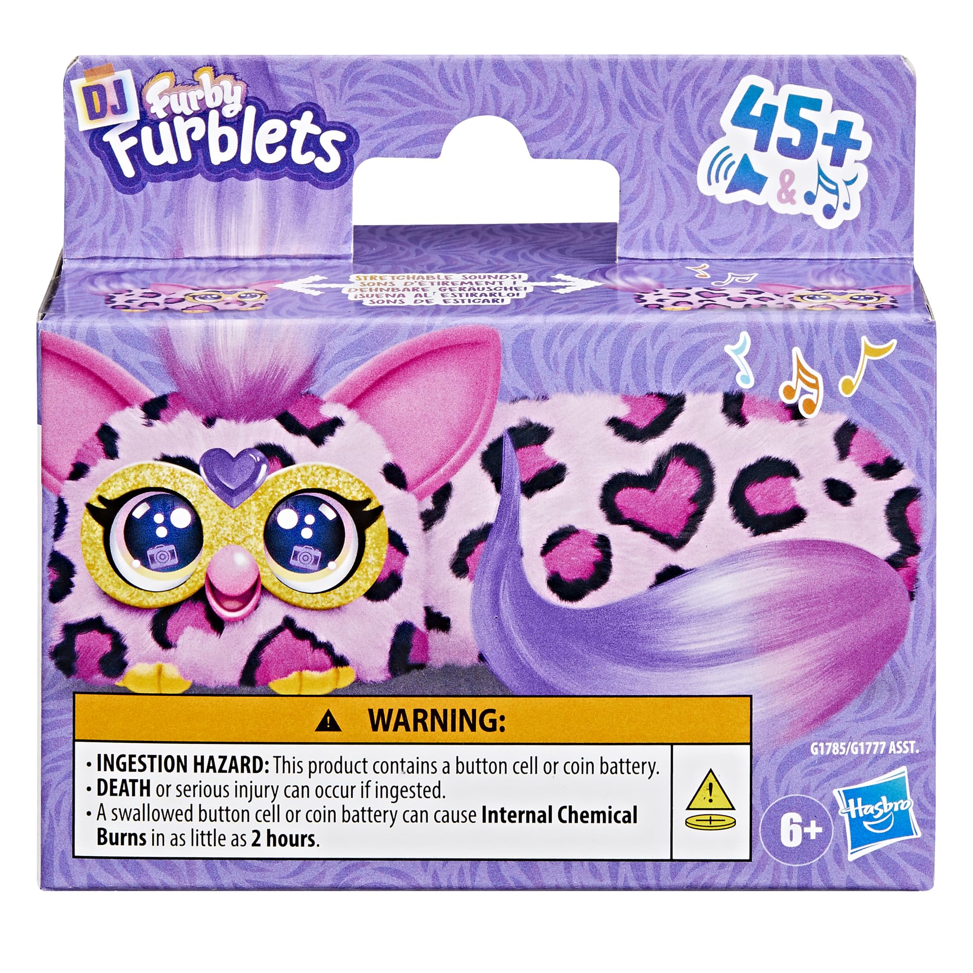 Furby Kitt-Ee-Luv Pink Cheetah Print Interactive Plush Toy with Music & Sound Effects 7
