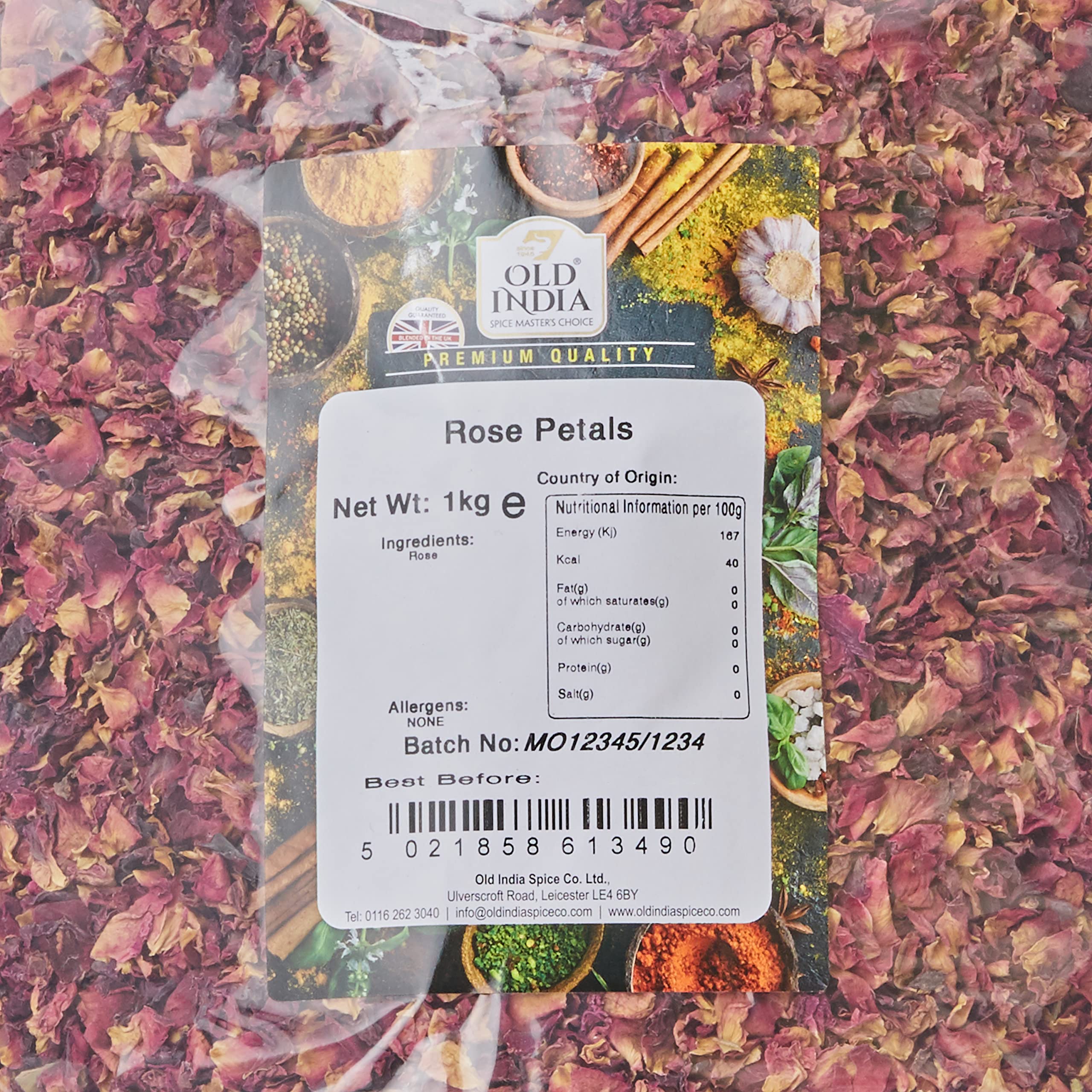 Old India Rose Petals 1kg 3