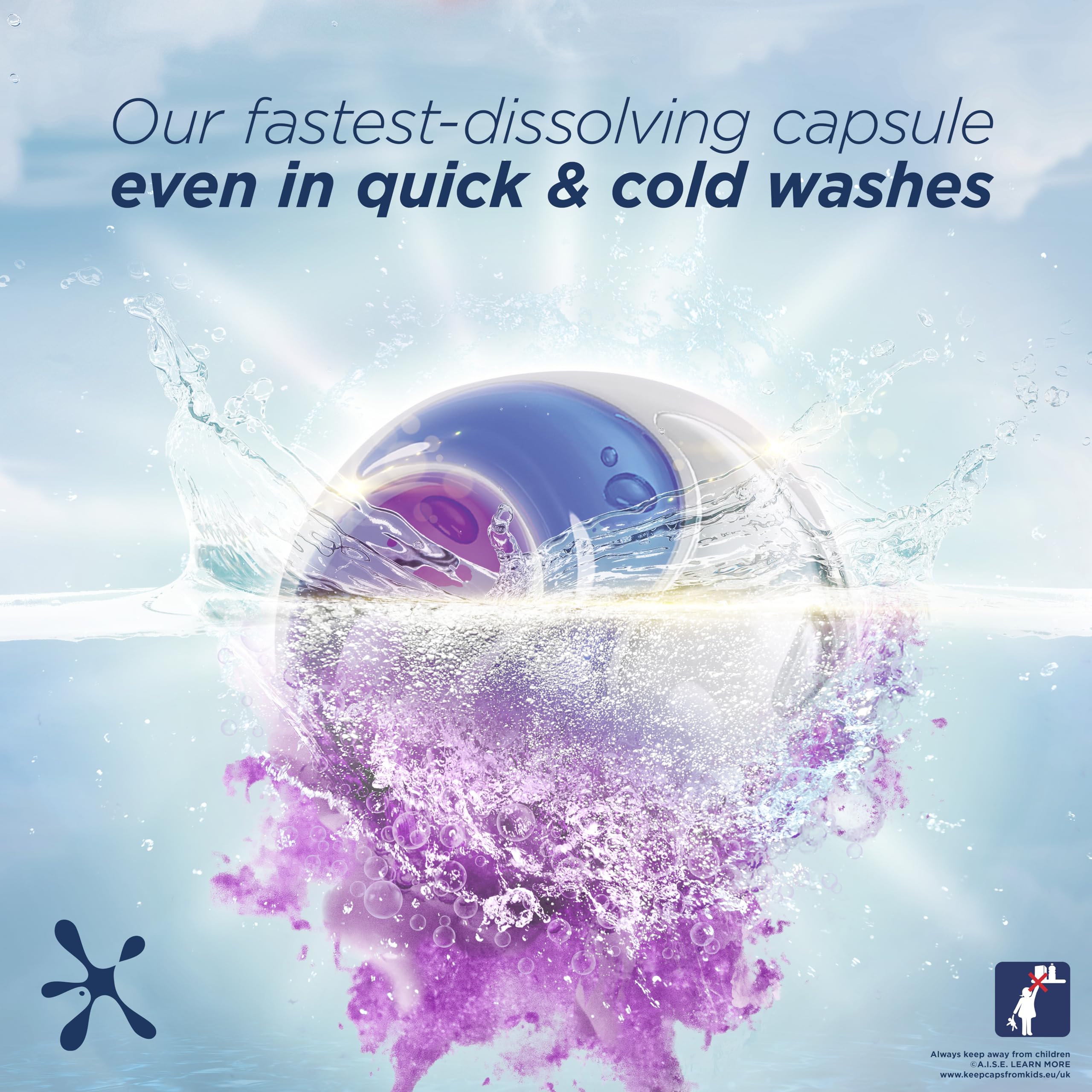 Persil - Non Bio 3 in 1 Washing Capsules Laundry Detergent 10