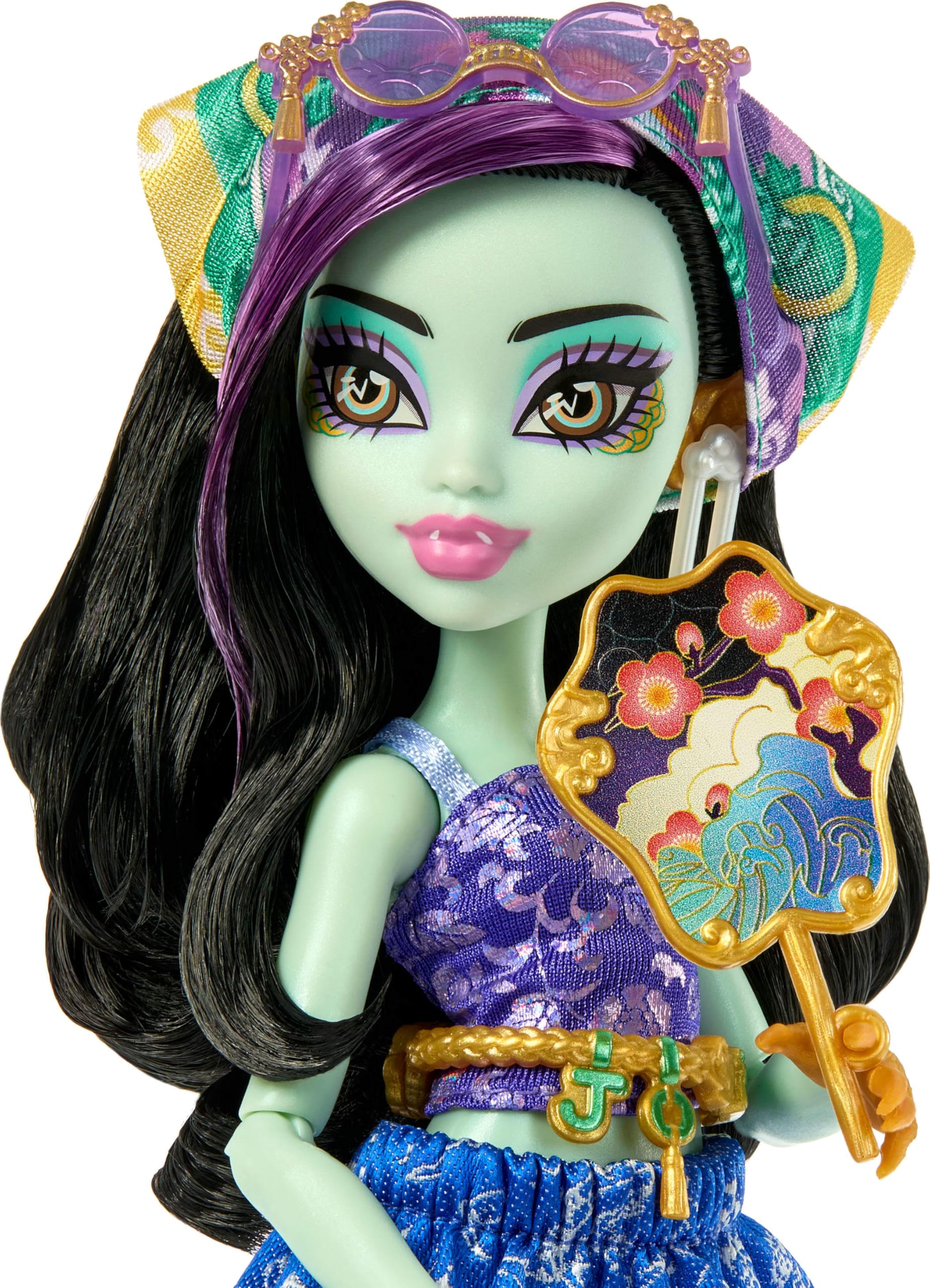 Monster High Skulltimate Secrets Jinafire Long Doll & Accessories Playset - 19+ Surprises, Ages 4+ 6