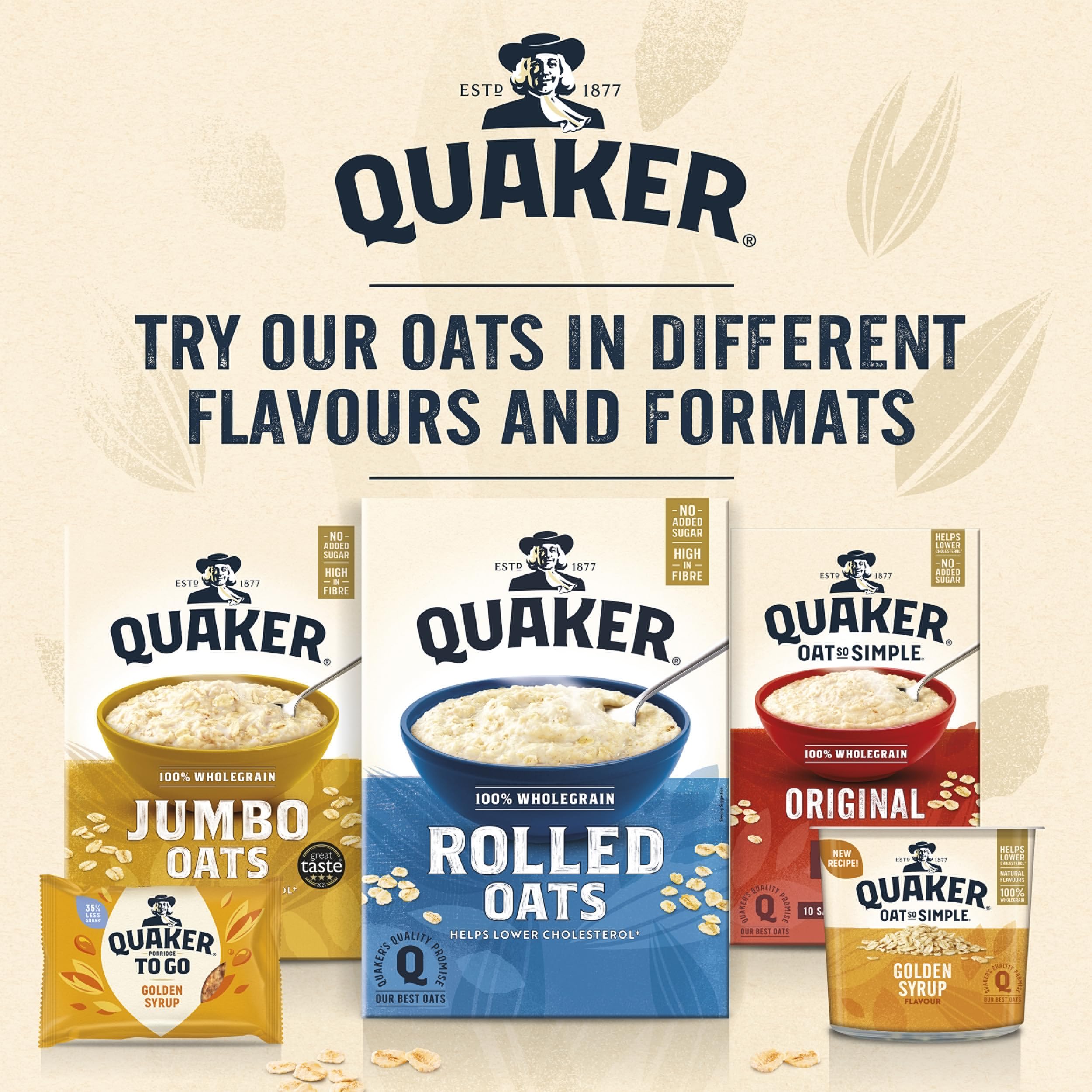 Quaker Gluten Free Original Porridge Oats, 510 g 8