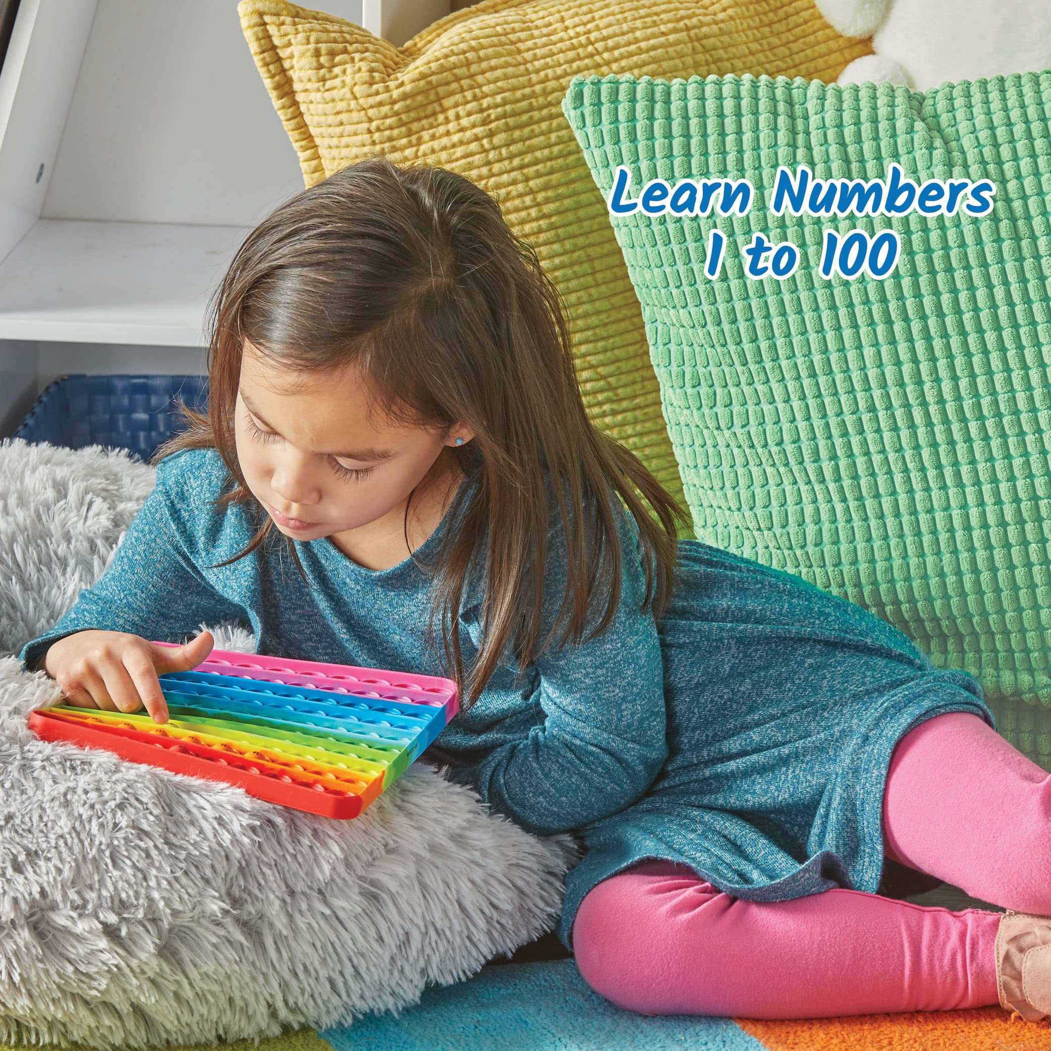 Learning Resources Hundred Board Sensory Bubble Popper - Educational Math Toy for Kids 3+ 7