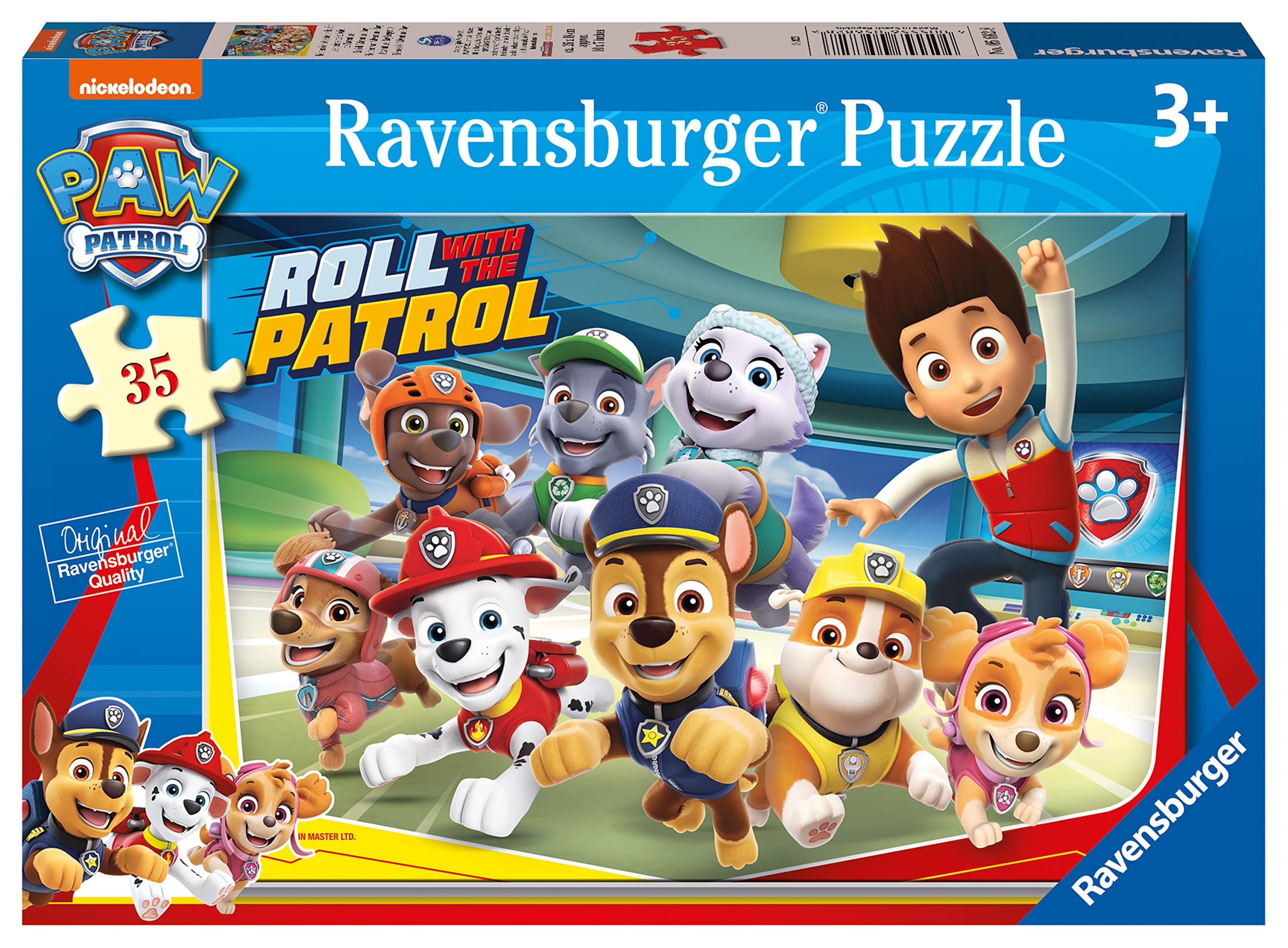 Ravensburger Paw Patrol 35-Piece Jigsaw Puzzle for Kids Age 3 Years and Up