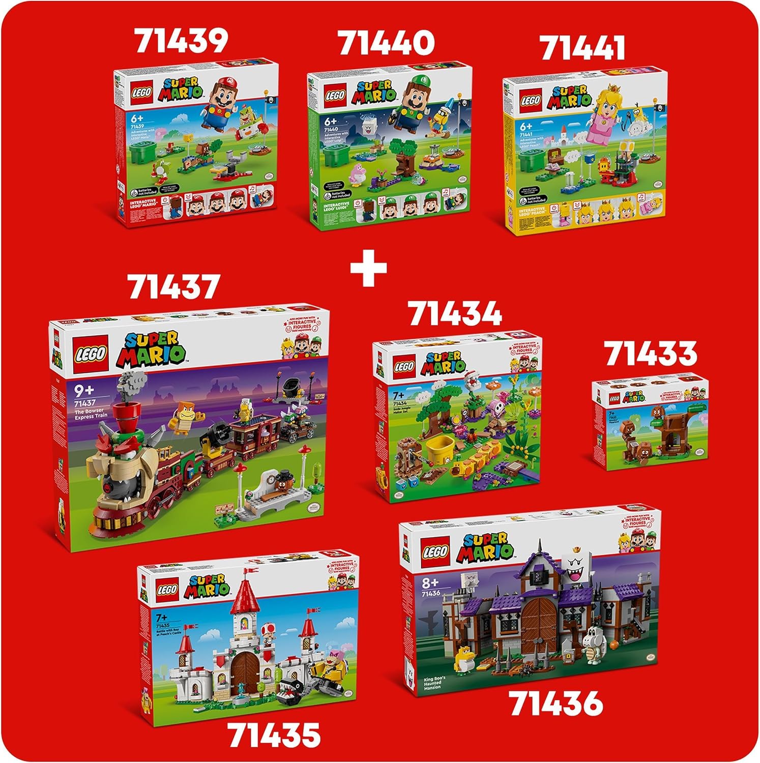 LEGO Super Mario Goombas’ Playground Set - 3 Goomba Figures & Interactive Playset for Kids 7+ 8