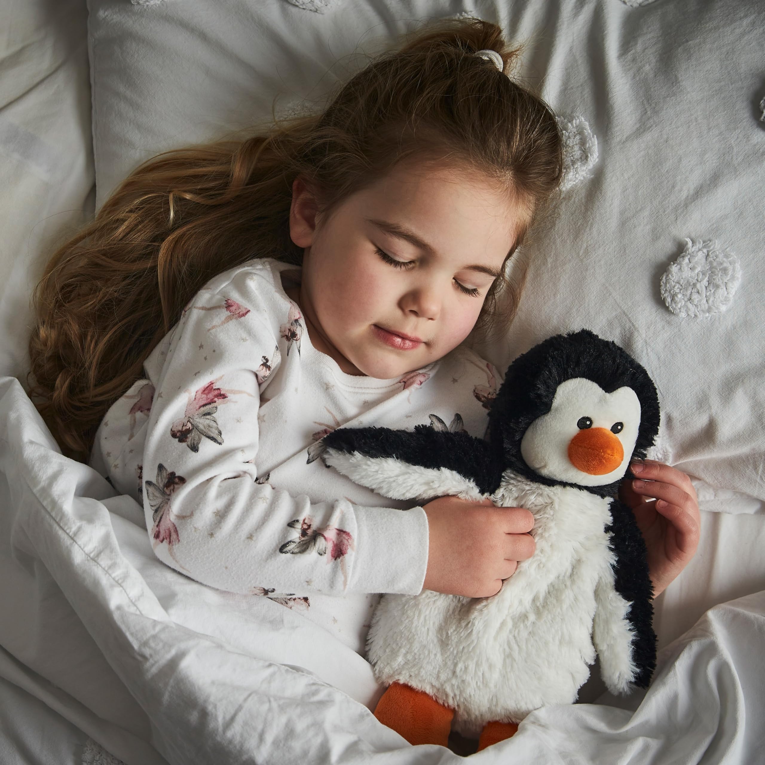 Warmies Black and White Penguin Heatable Plush Toy 12