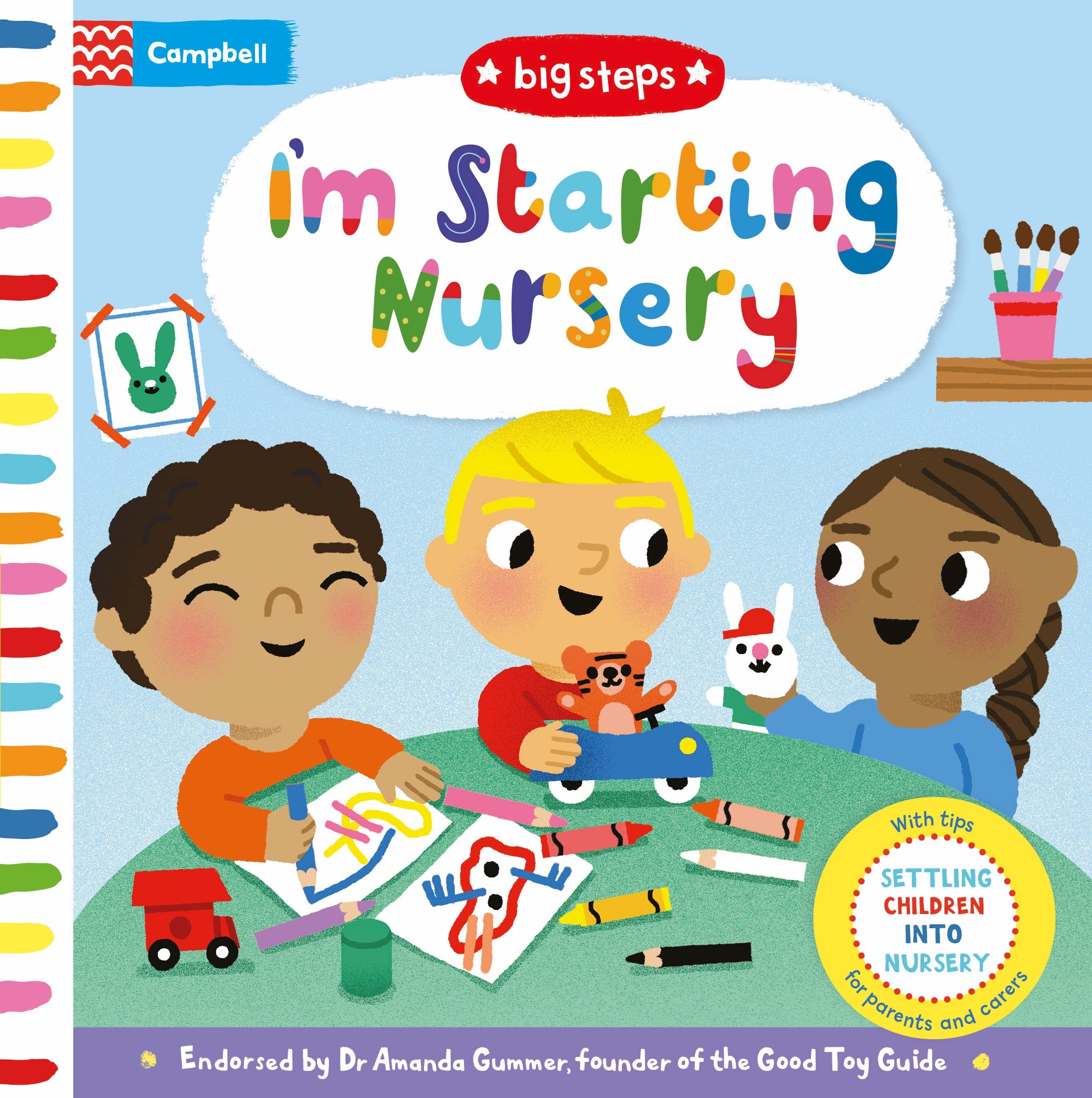 Campbell Books I'm Starting Nursery: Helping Children Start Nursery | Board Book | Ages 2-4 1