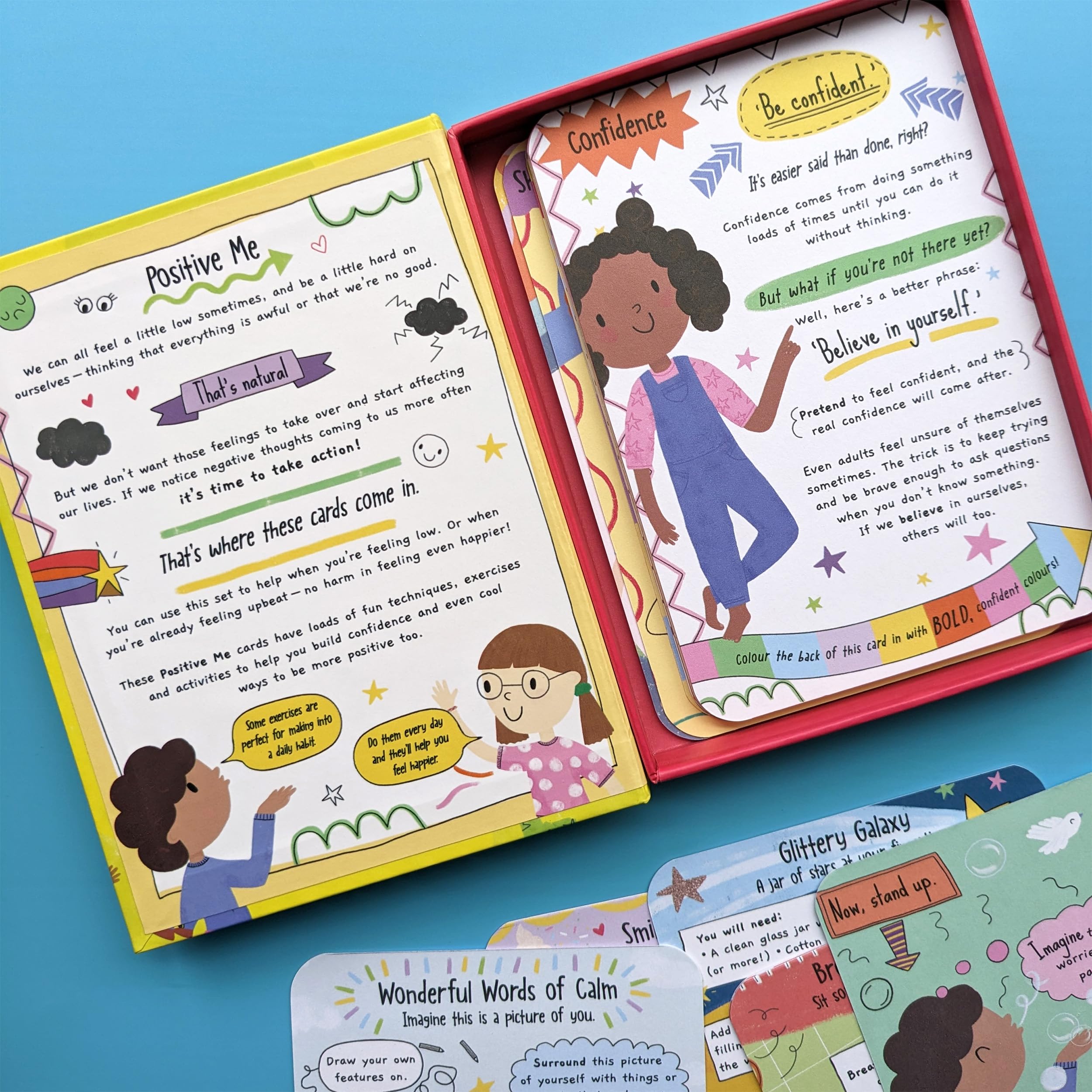 North Parade Publishing Positive Me Mindfulness Flash Cards - 25 Affirmation Cards for Kids 6