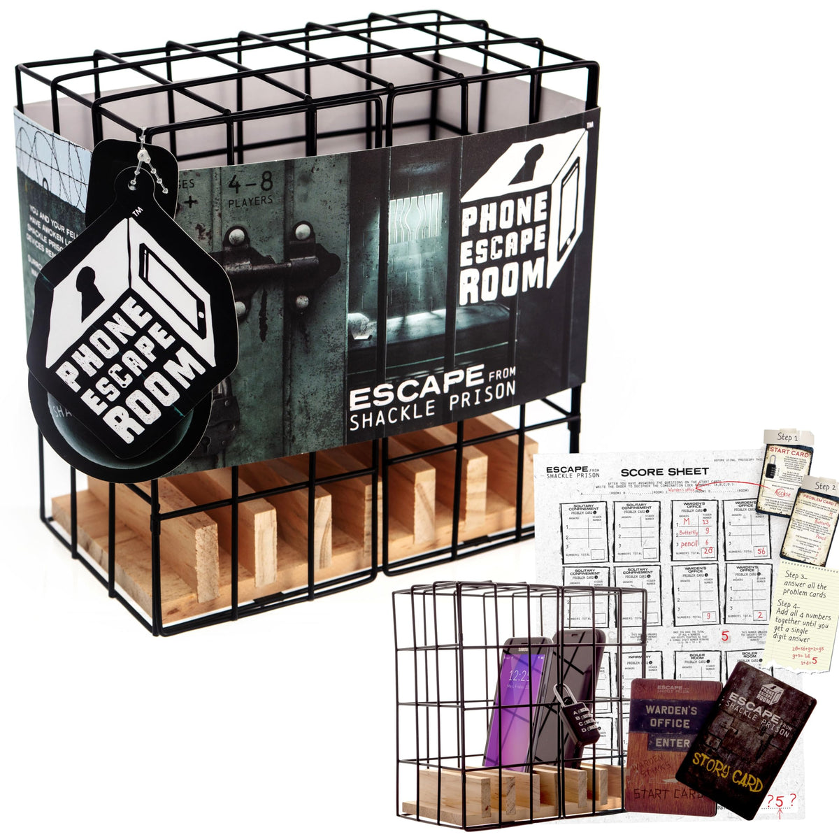 Boxer Gifts Shackleton Prison Escape Rooms Game | Family Puzzle Game for Ages 8+