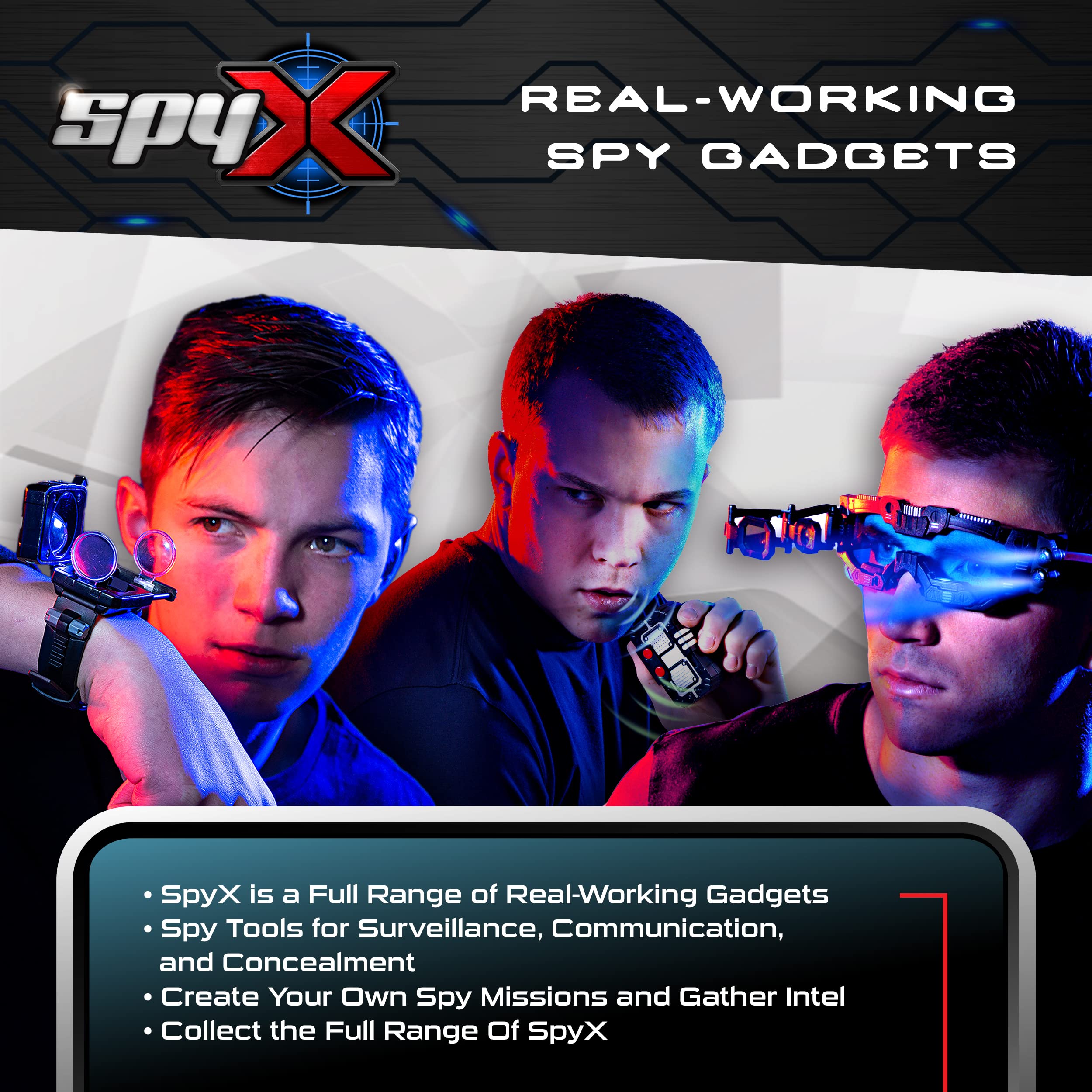 SpyX Lazer Trap Alarm for Kids - Invisible LED Trip Wire Beams | 2 Beams & Receiver | Ages 6+ 5