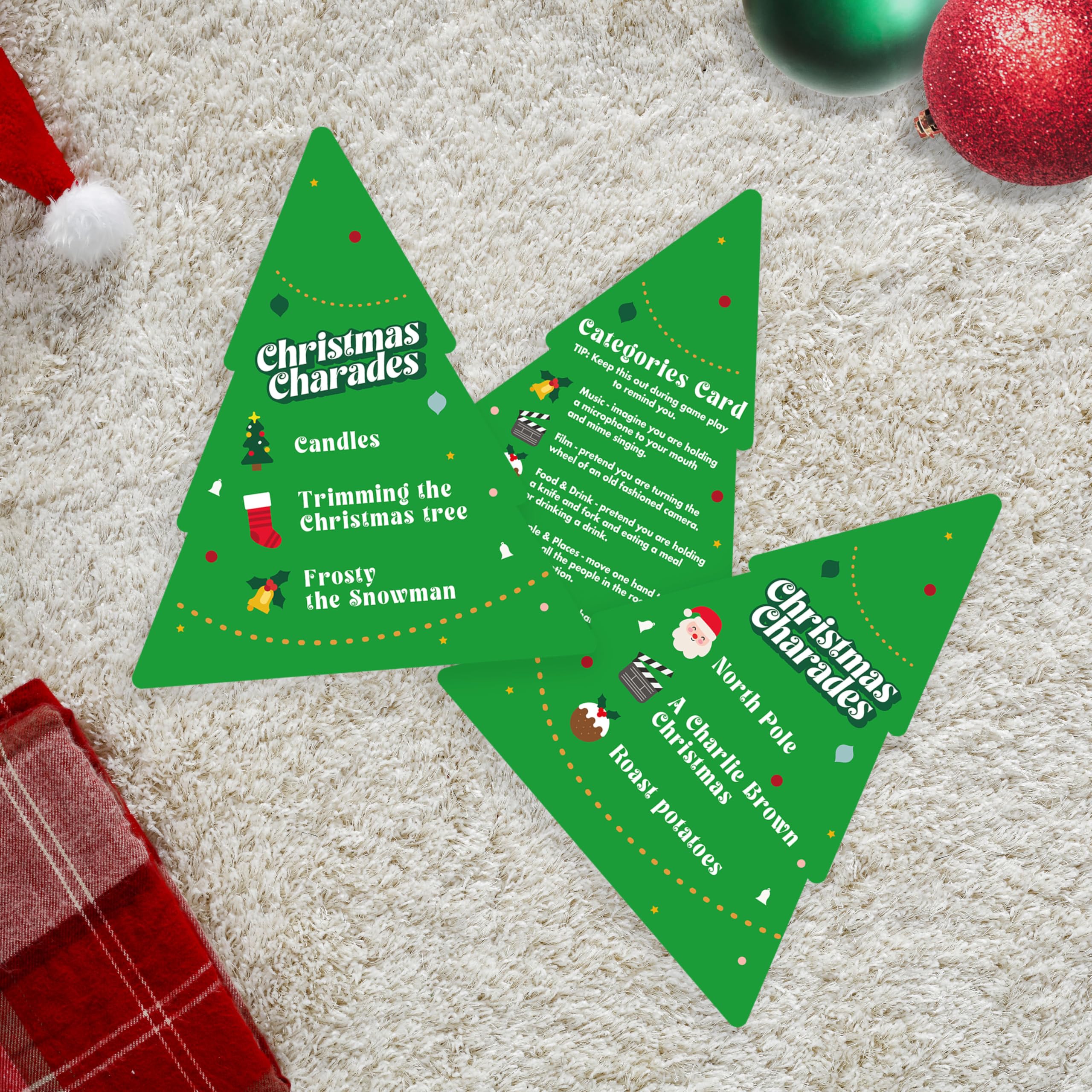 Gift Republic Christmas Charades Game Card Game 6