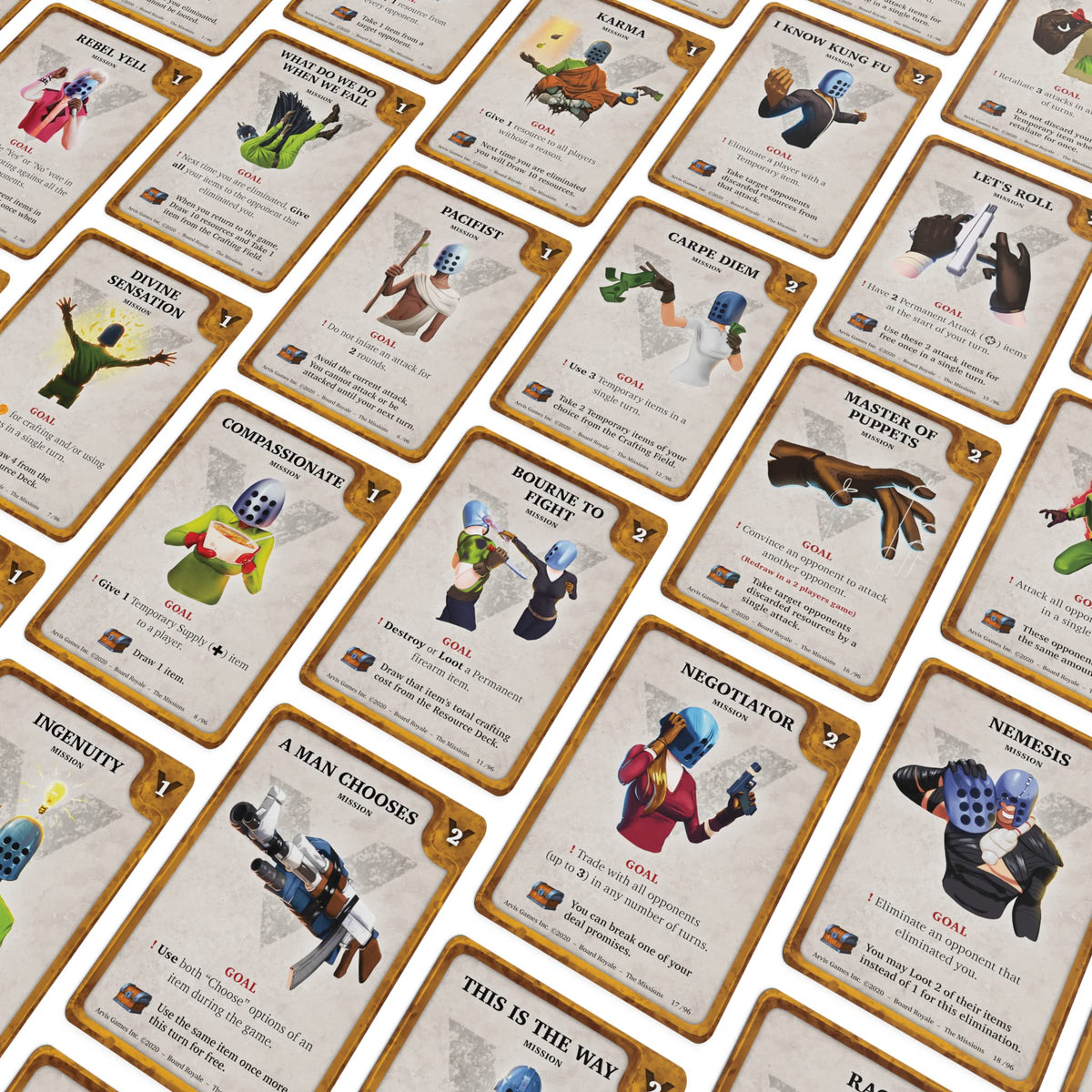 Board Royale: The Island Mission Expansion Pack [Card Game Expansion]