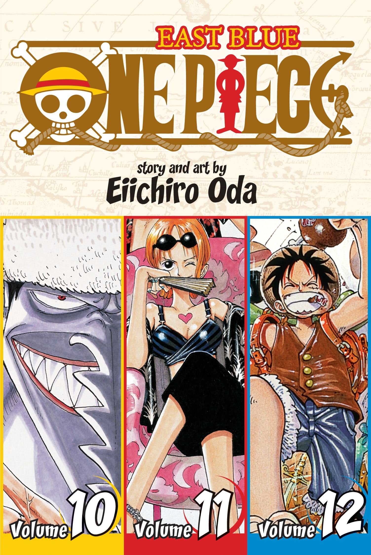 One Piece (3-in-1 Edition) Volume 4: Includes vols. 10, 11 & 12 | Paperback | English 1
