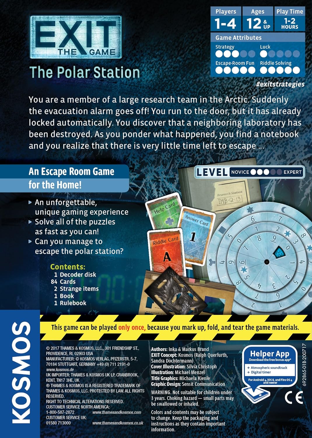 Thames & Kosmos Exit: The Polar Station Board Game 4