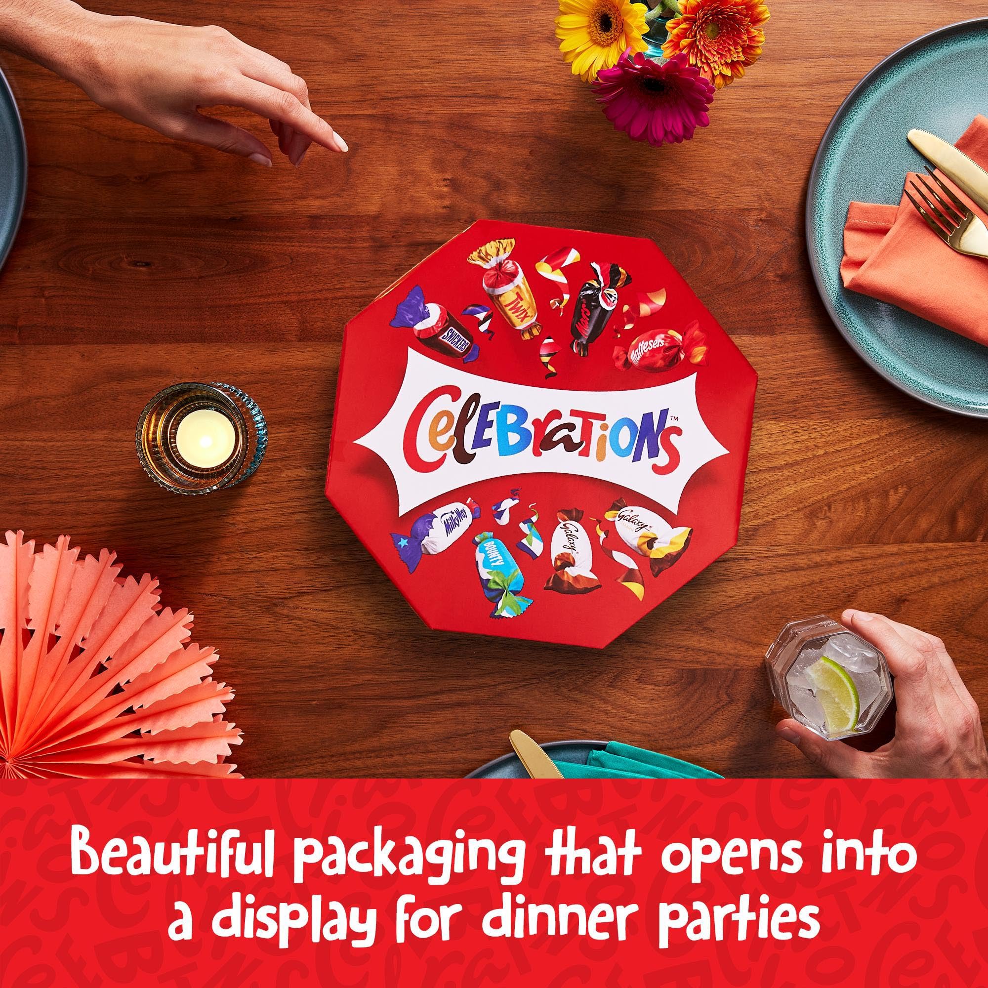 Celebrations Bulk Chocolate Box, 950g - Assorted Mini Chocolate Bars & Biscuits Gift Box 7